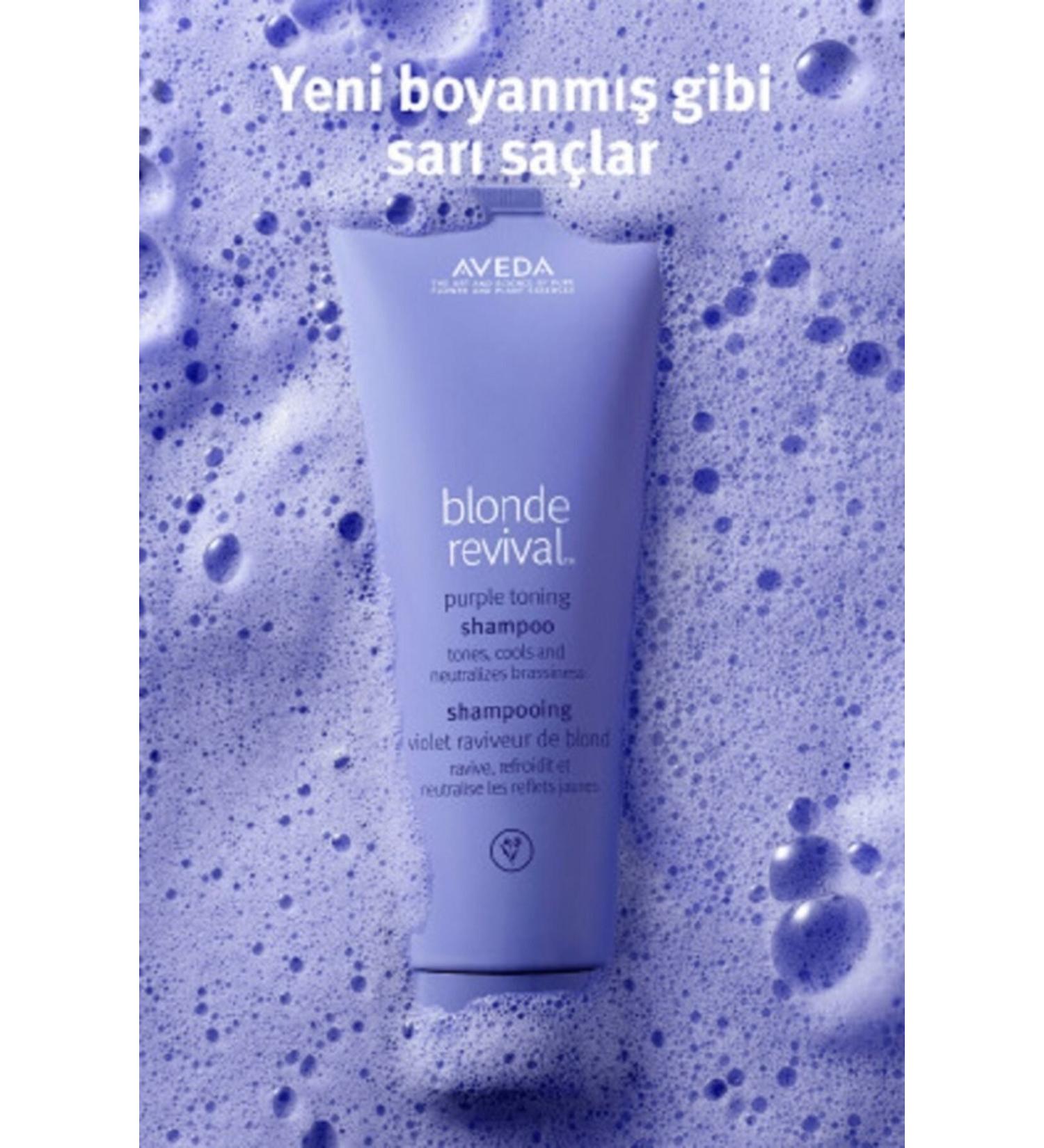 Aveda Blonde Revival Purple Shampoo 200ml 018084030387 - Buy Online on GoSupps.com