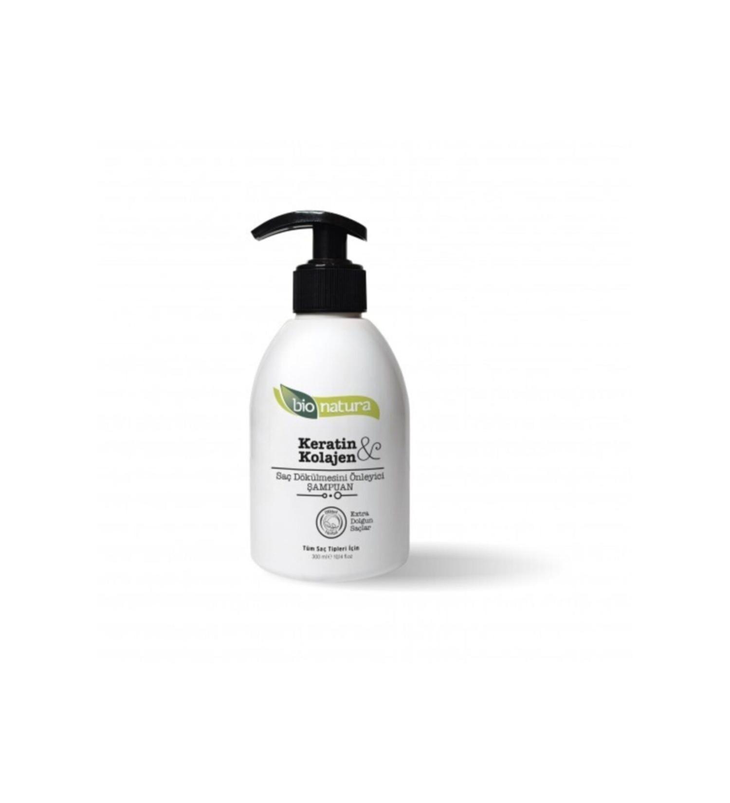 Bionatura Keratin Collagen Nourishing Shampoo 300 ml