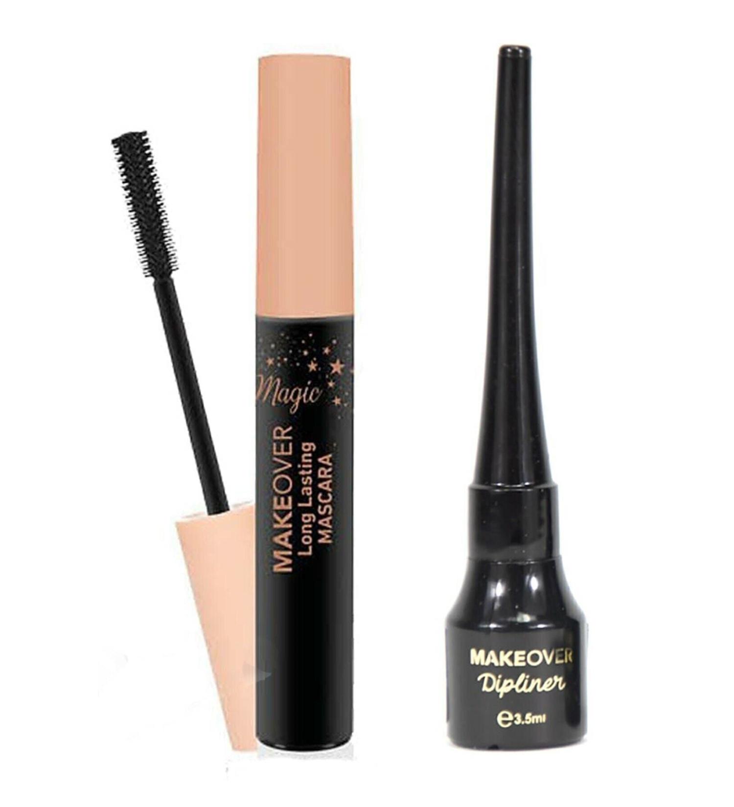 Makeover Magic Long Lasting Mascara + Magic Black Dipliner 3.5 Ml