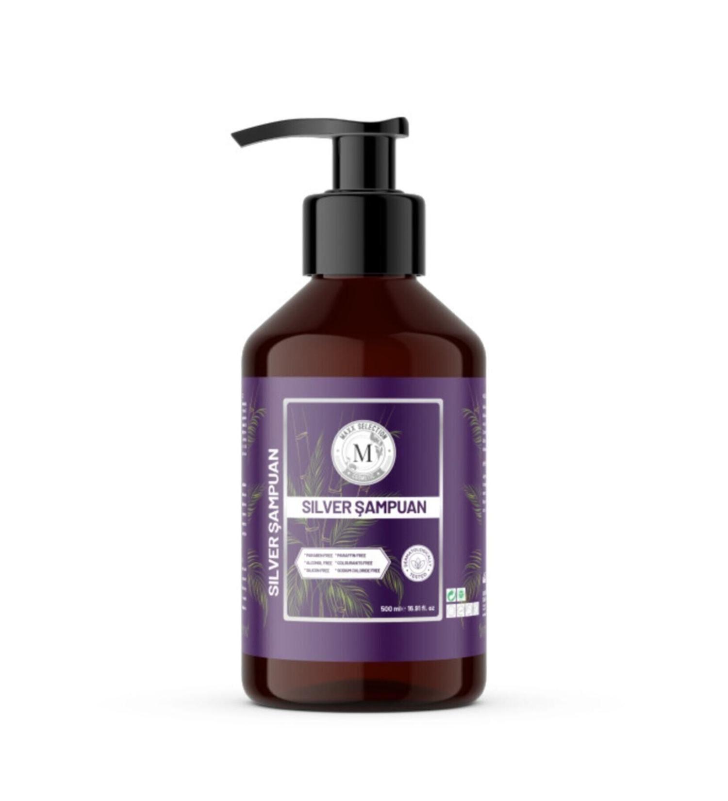 MAXXSELECTION Silver Shampoo 500 ml
