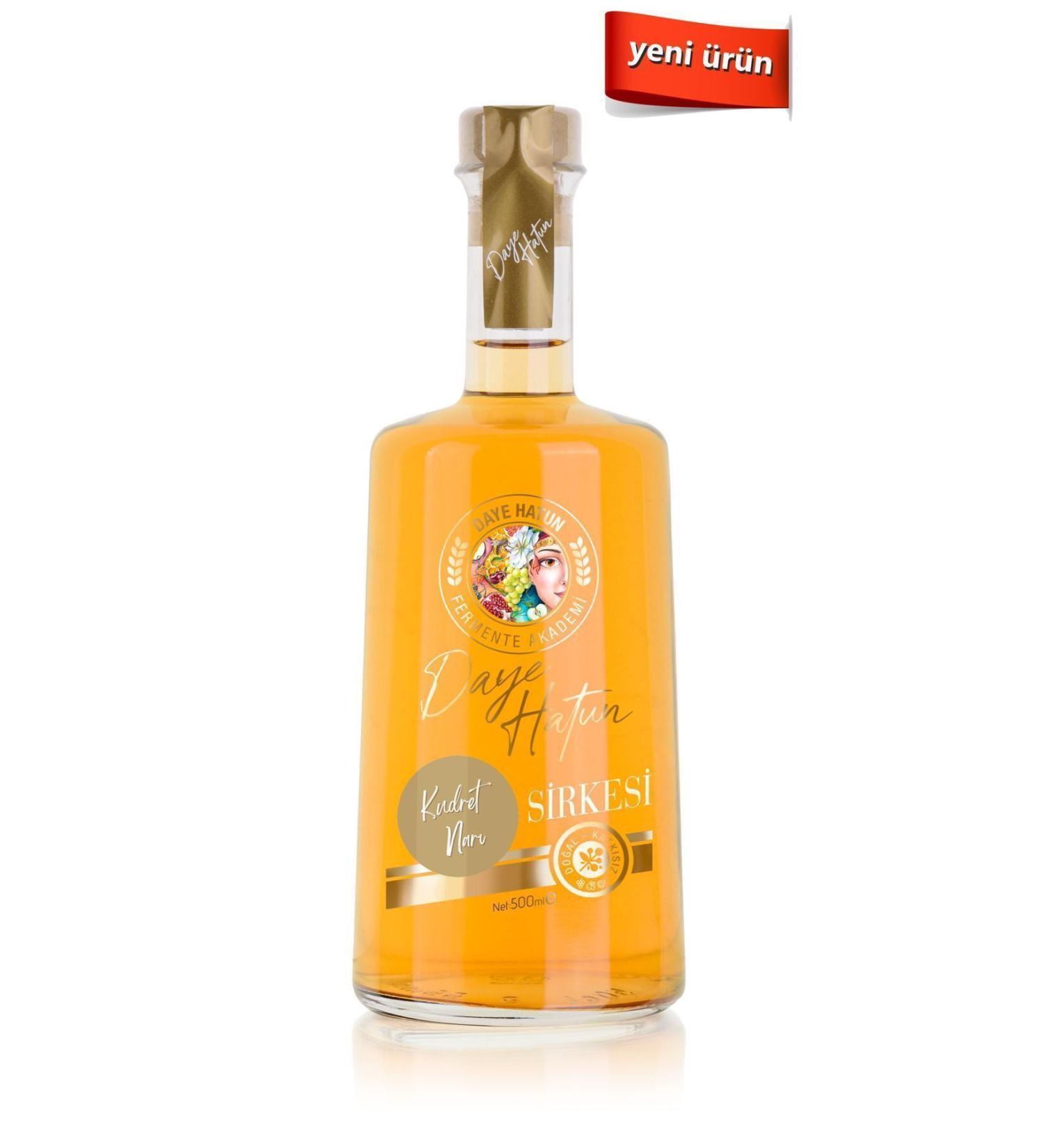 DAYE HATUN Pomegranate Vinegar/Bitter Melon Vinegar (Natural Fermented Live Vinegar/Nat. Ferm./ 500 Ml) - Buy Online on GoSupps.com