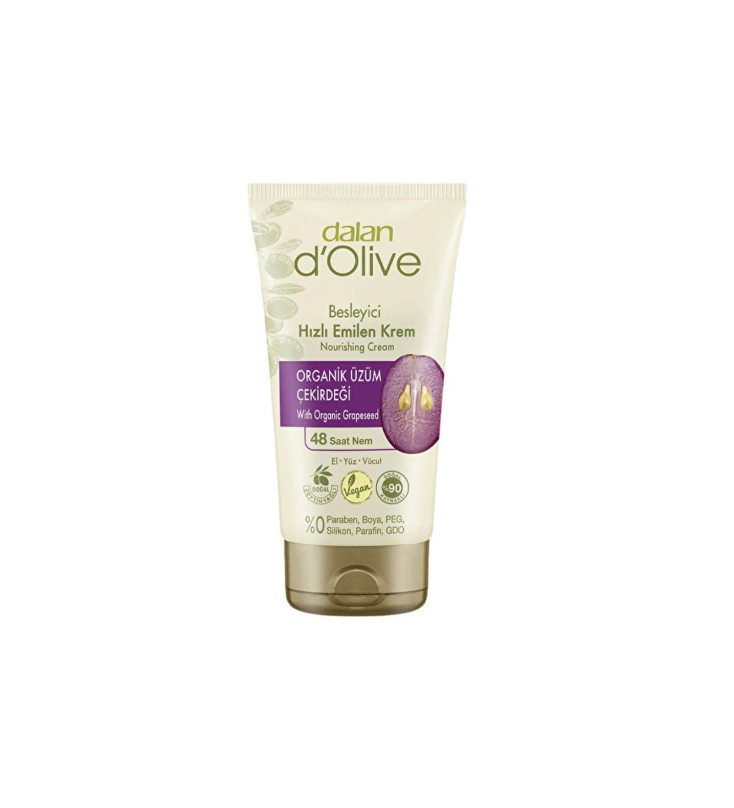 Dalan d'Olive - Organic Grape Seed Cream - 60 ml