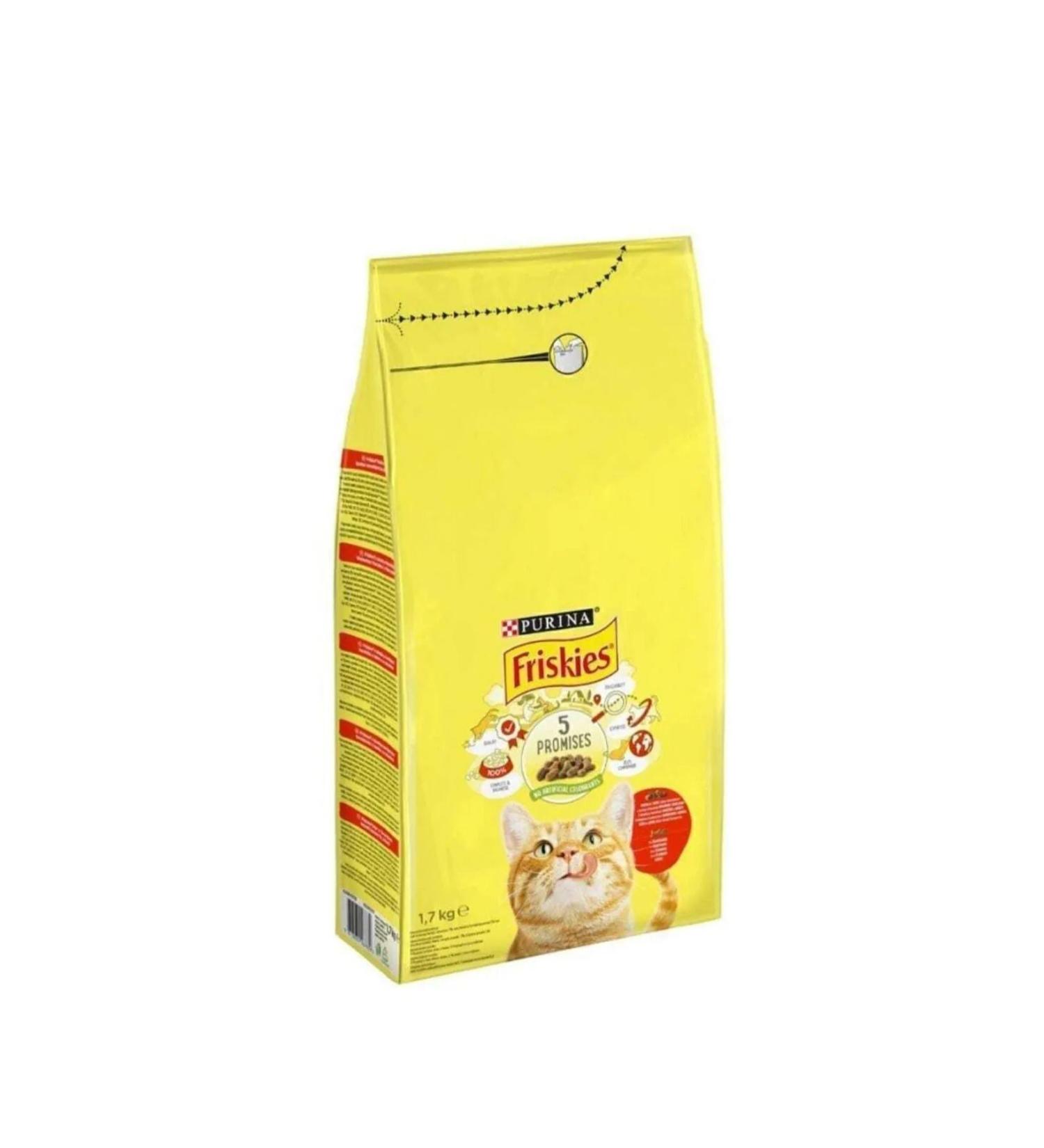 Friskies Meaty Cat Food 1.7 Kg