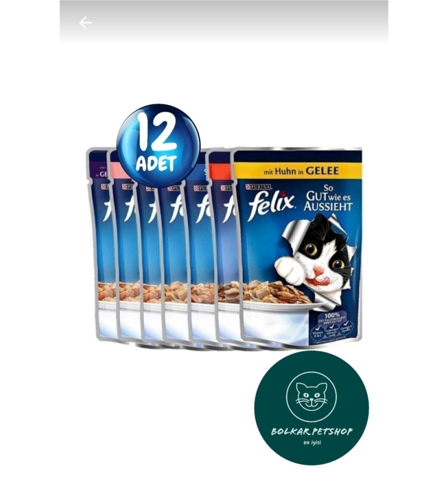 FELIX Mixed Wet Cat Food Series with 12 New Varieties