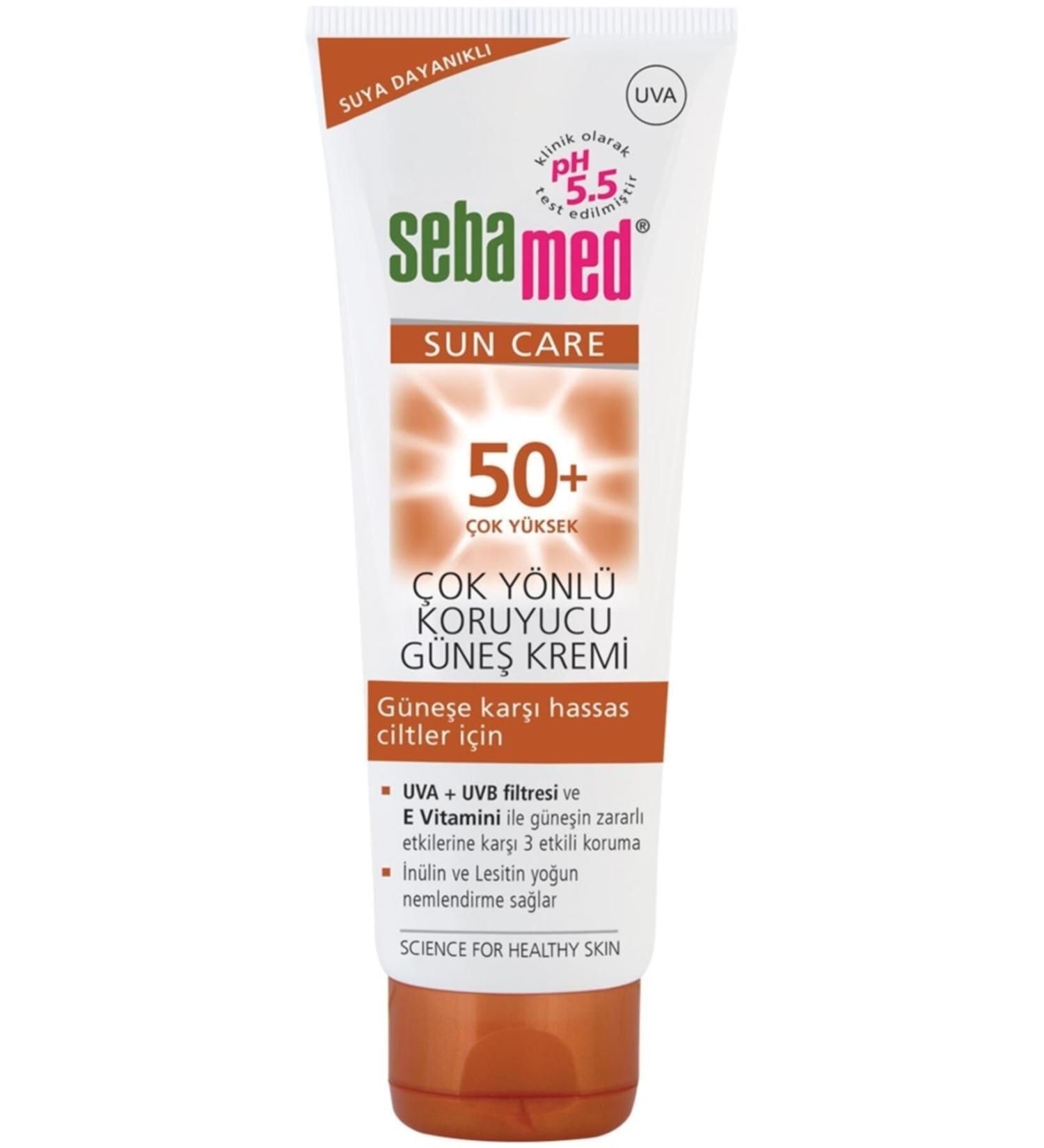 Sebamed Sun Care Water Resistant Spf 50+ Multi-Protection Sun Cream 75 Ml