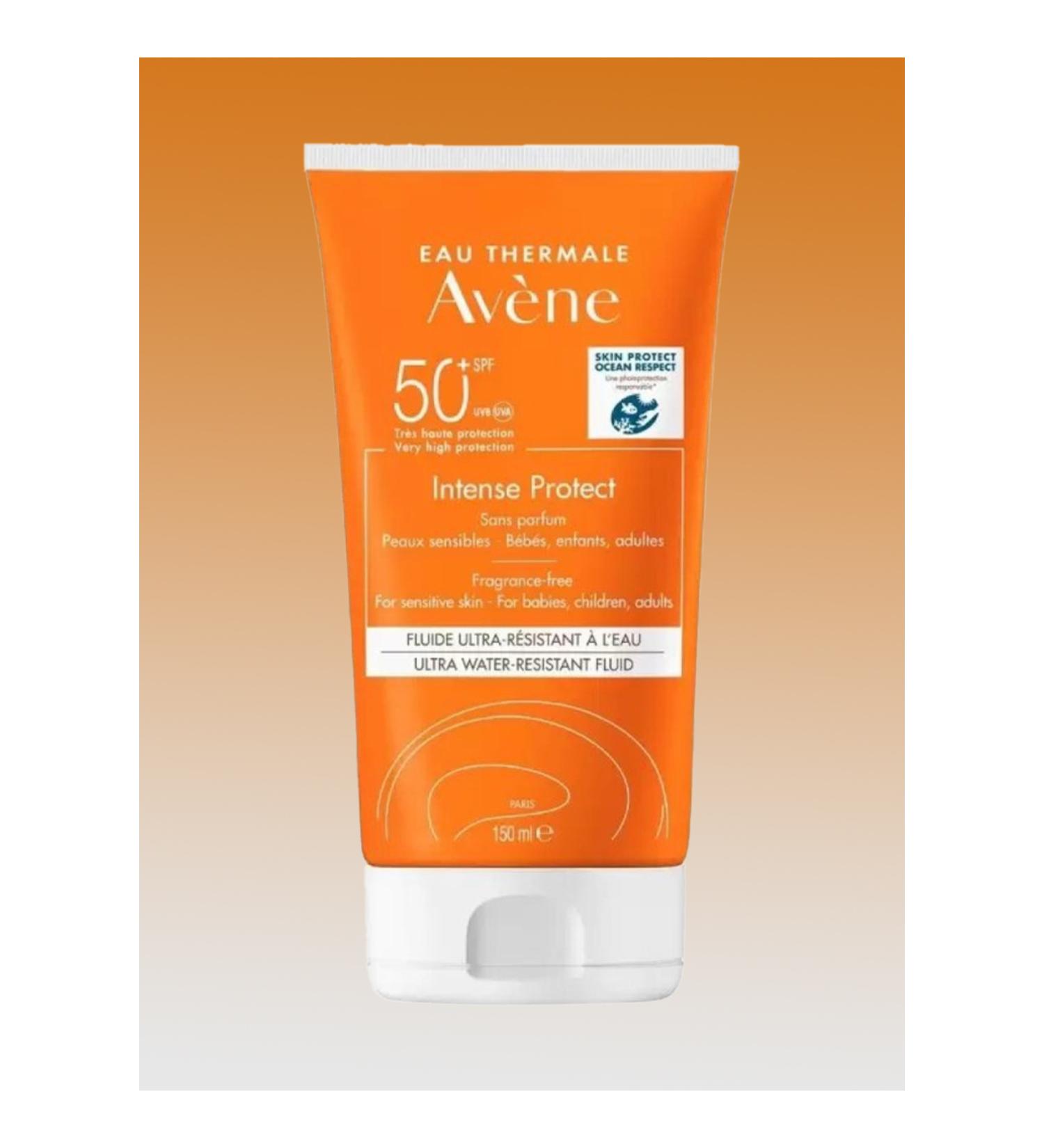 Avene Spf 50 Intense Protect Sunscreen for the Most Sensitive Skin 150 ml