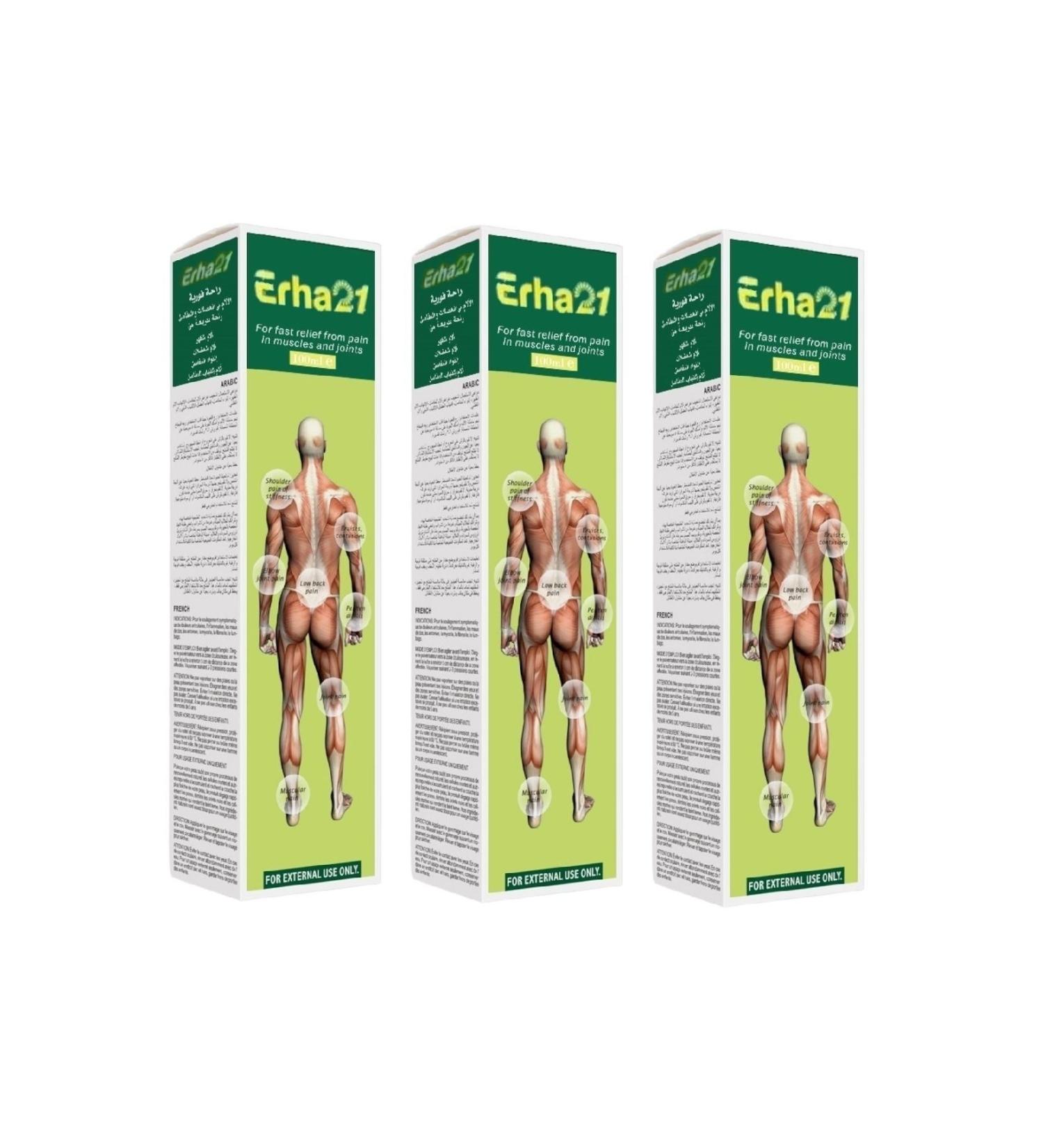 ERHA21 Massage Cream 100 Gr 3 Pieces - Buy Online on GoSupps.com