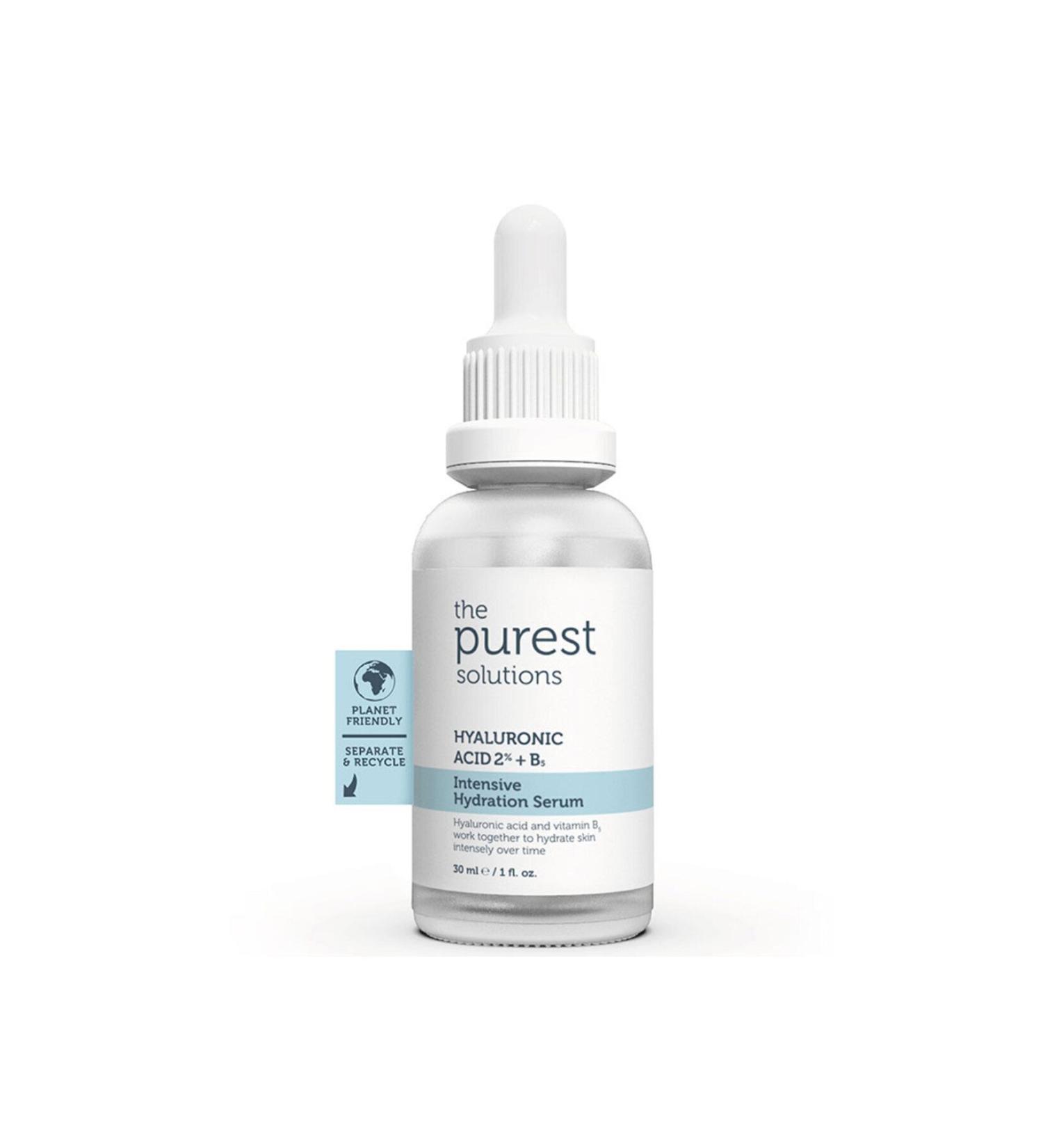 the purest solu Intensive Moisturizing and Plumping Effective Regenerating Hyaluronic Acid Skin Care Serum 30 M - Buy Online on GoSupps.com
