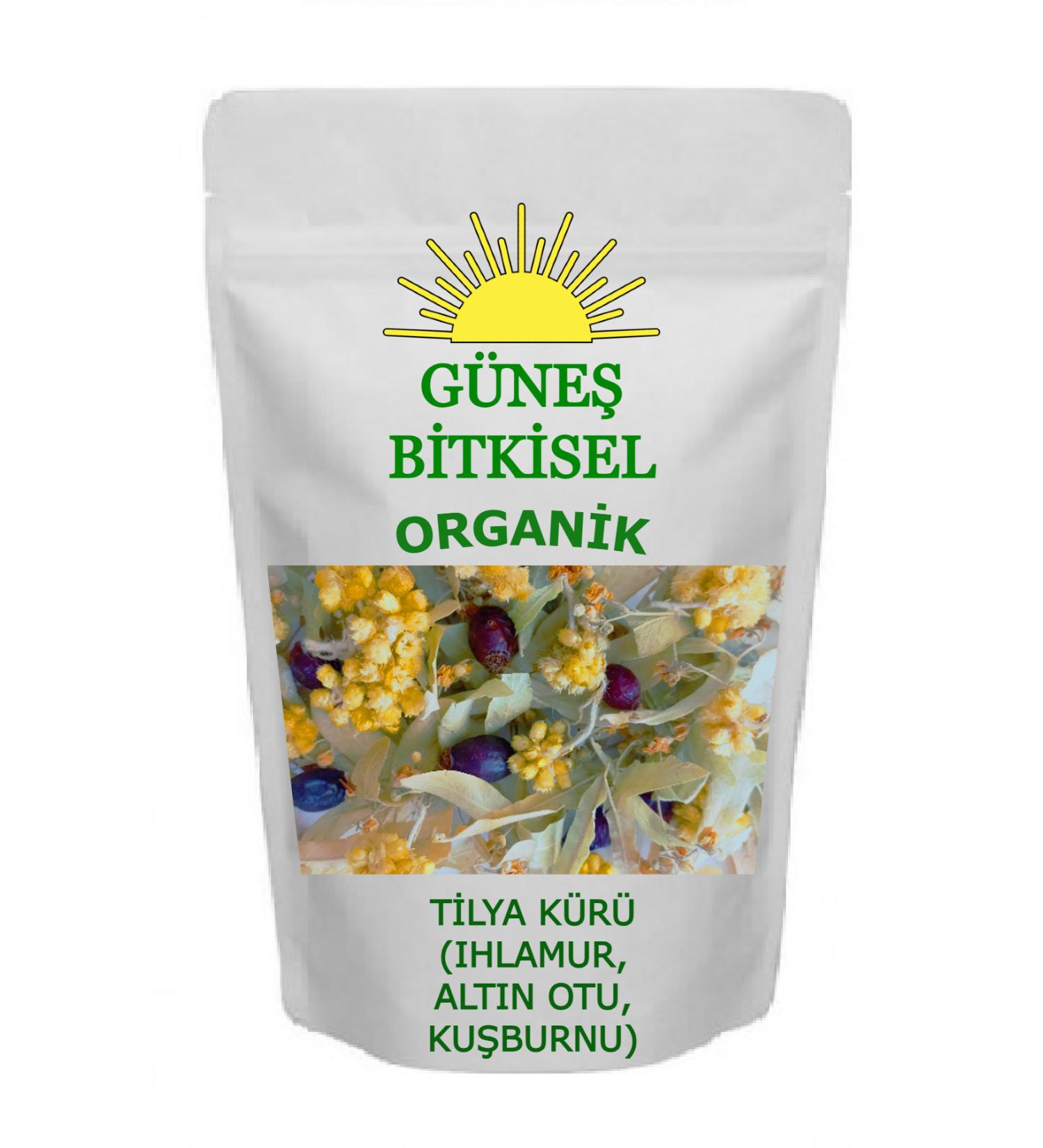 G ne Herbal Organic Tilya Cure (Linden Golden Herb Rosehip) 100 Gr