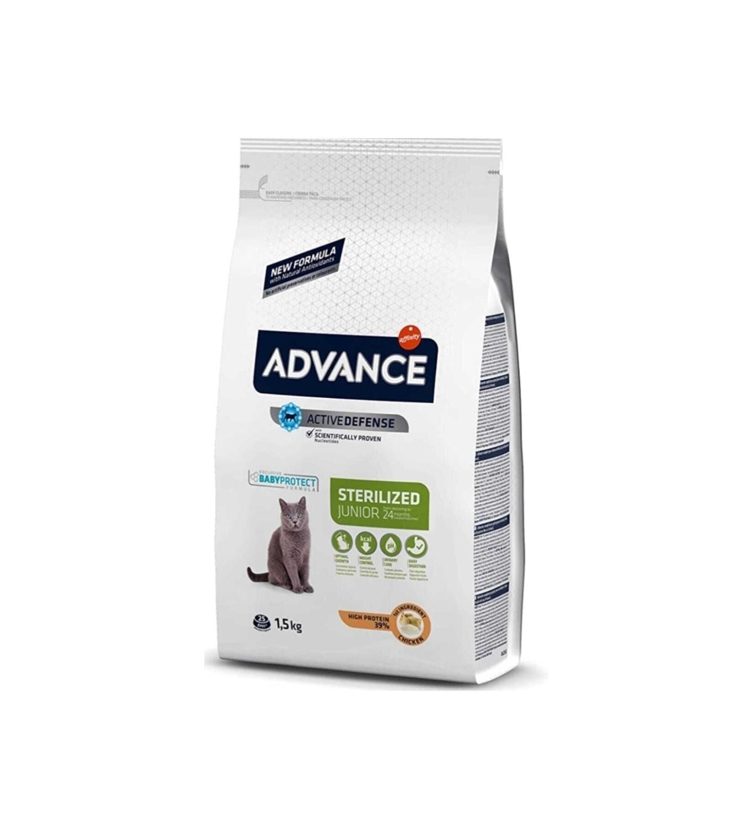 Advance Chicken Sterilized Kitten Dry Cat Food 1.5 Kg
