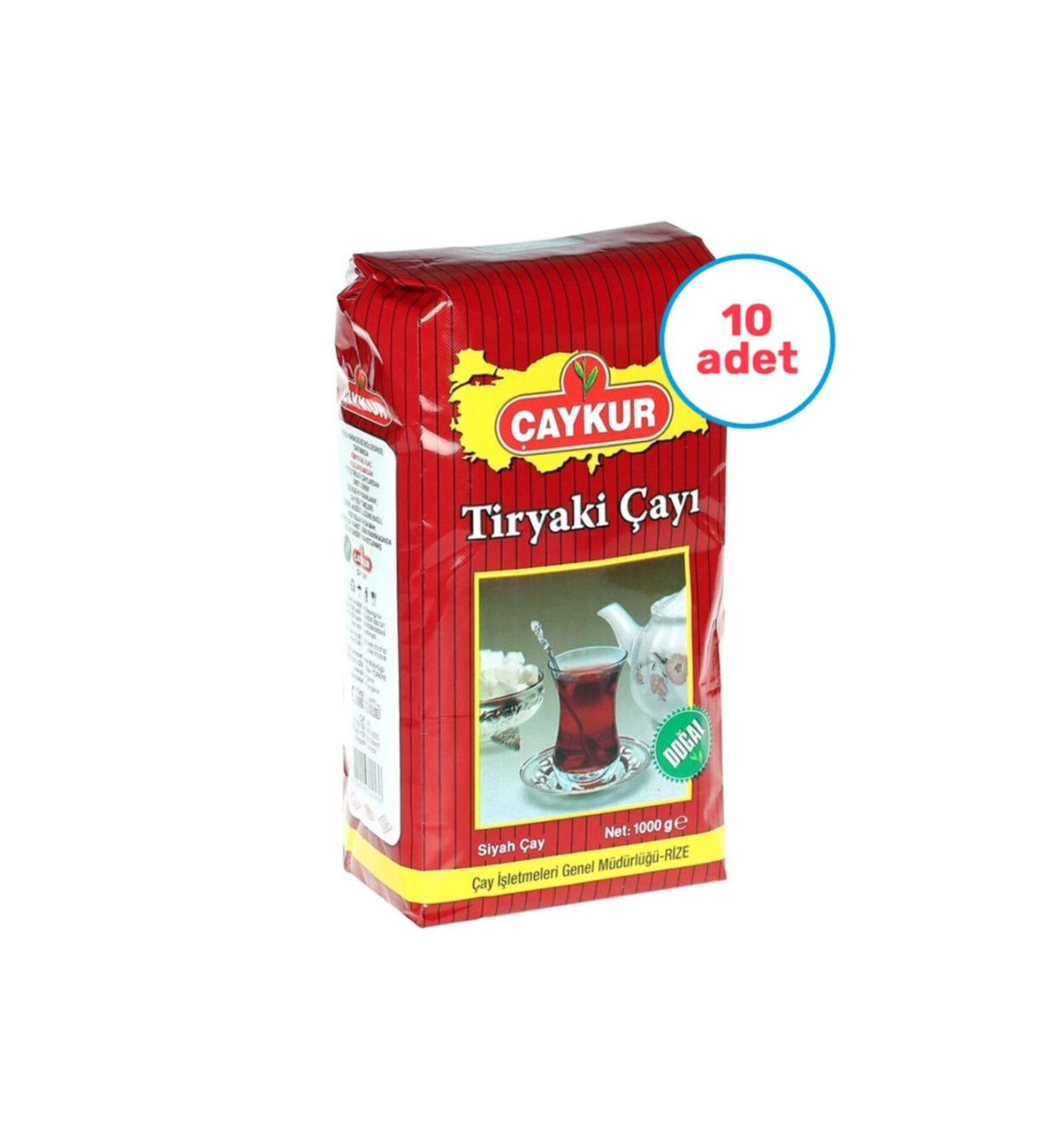 aykur Tiryaki Tea 1000 gr 10 Pieces
