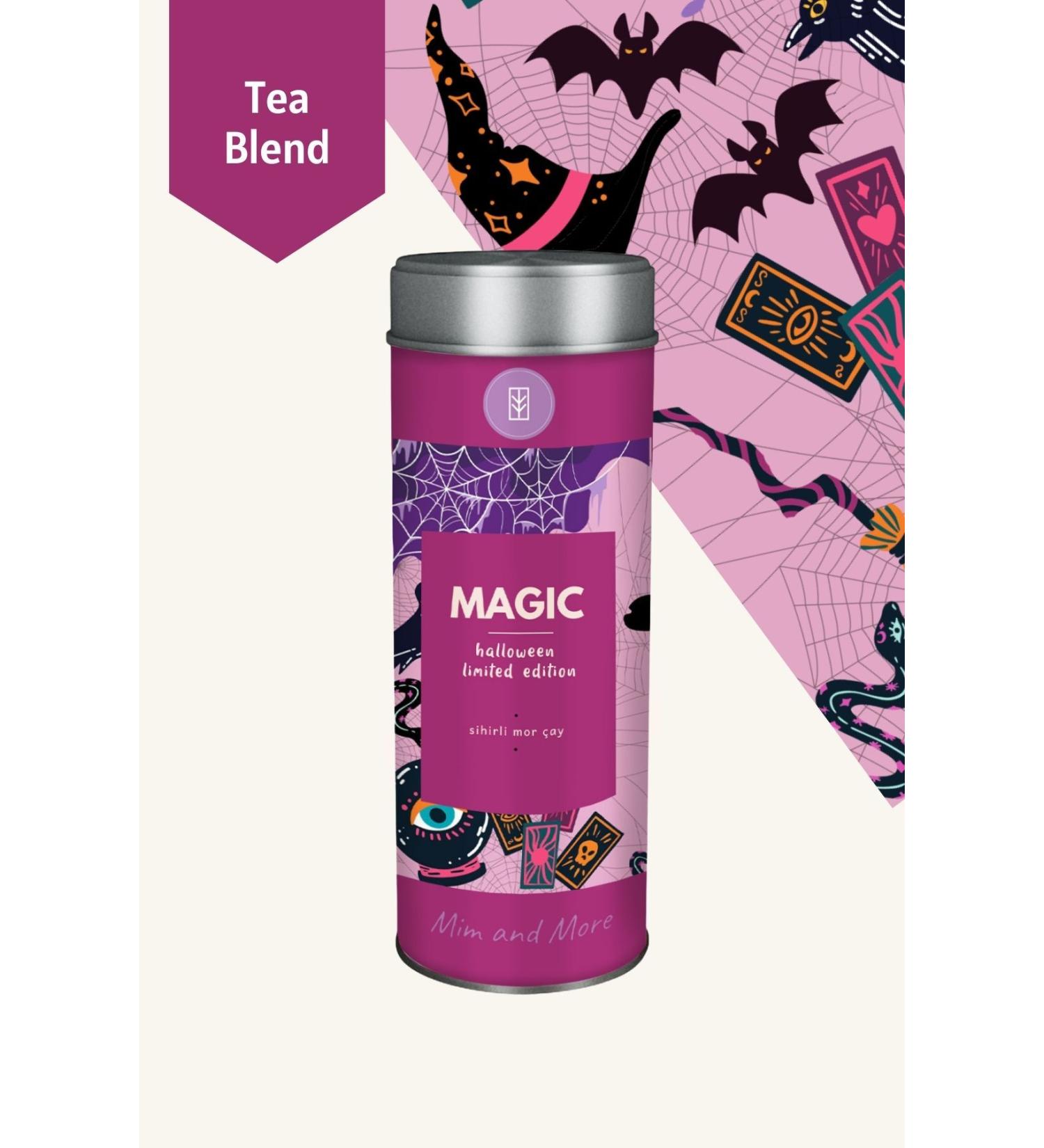 Mim Tea Magic Tea - Magic Purple Tea - Limited Halloween Edition 50 gr - Buy Online on GoSupps.com