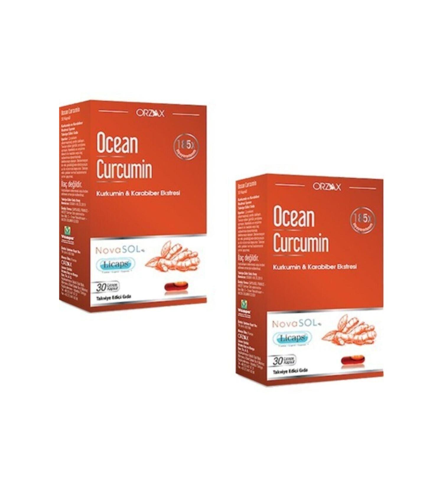 Ocean Ocean Curcumin 30 Capsules X 2 Pieces