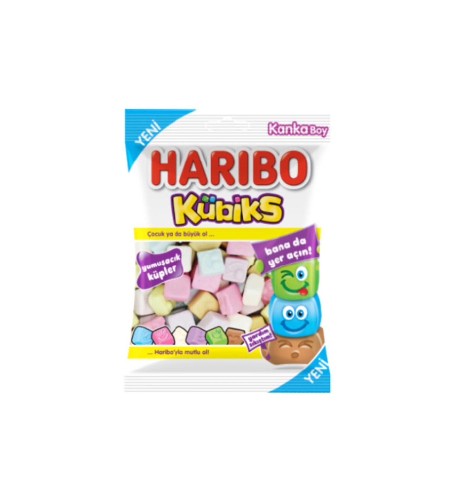 Haribo Cubic 80 gr X 5 pcs