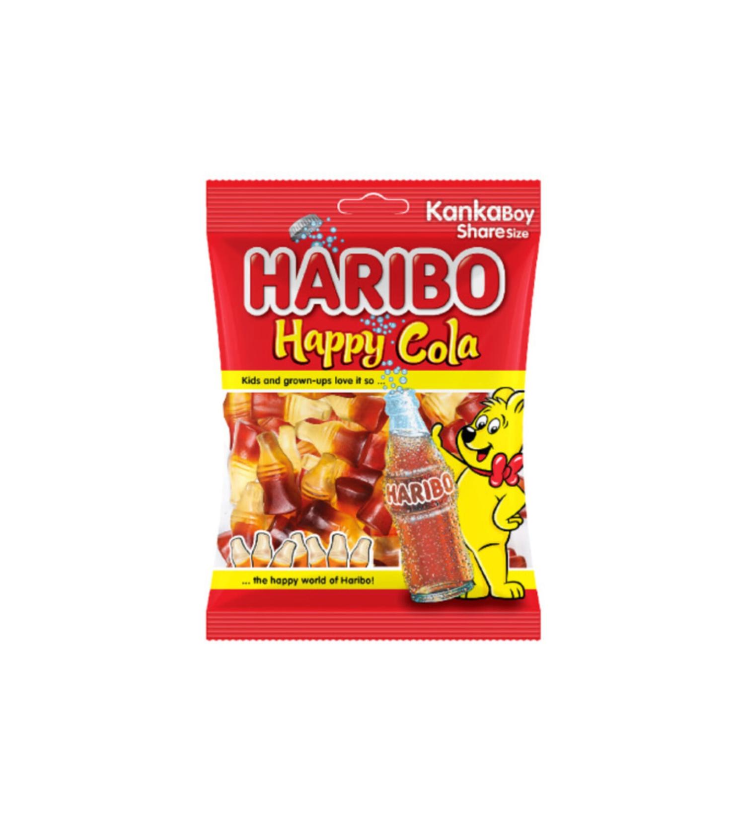 Haribo Happy Cola 80 Gr X 5 Pieces