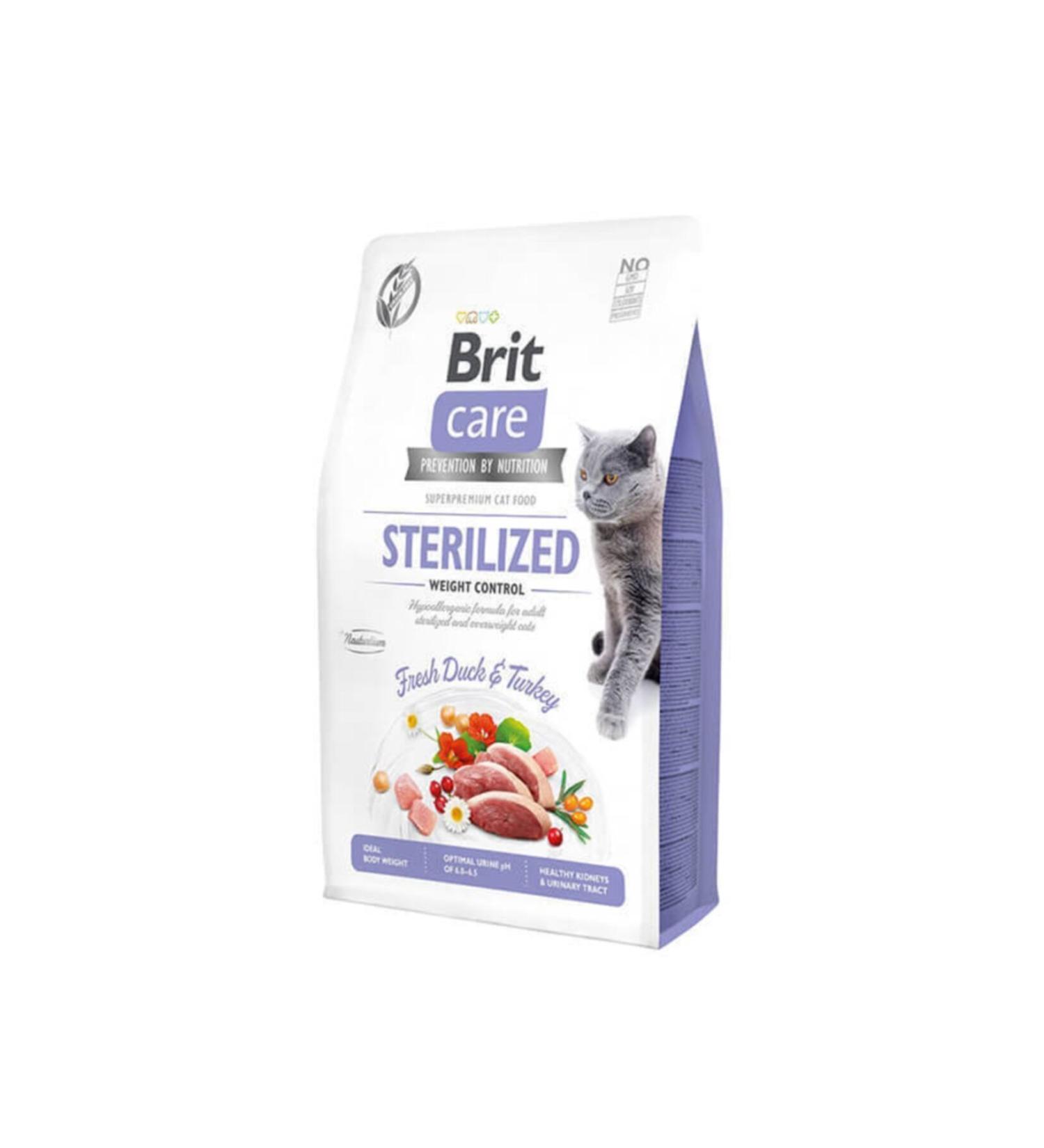 Brit Care Sterilized Weight Control Neutered Cat Food 7 Kg