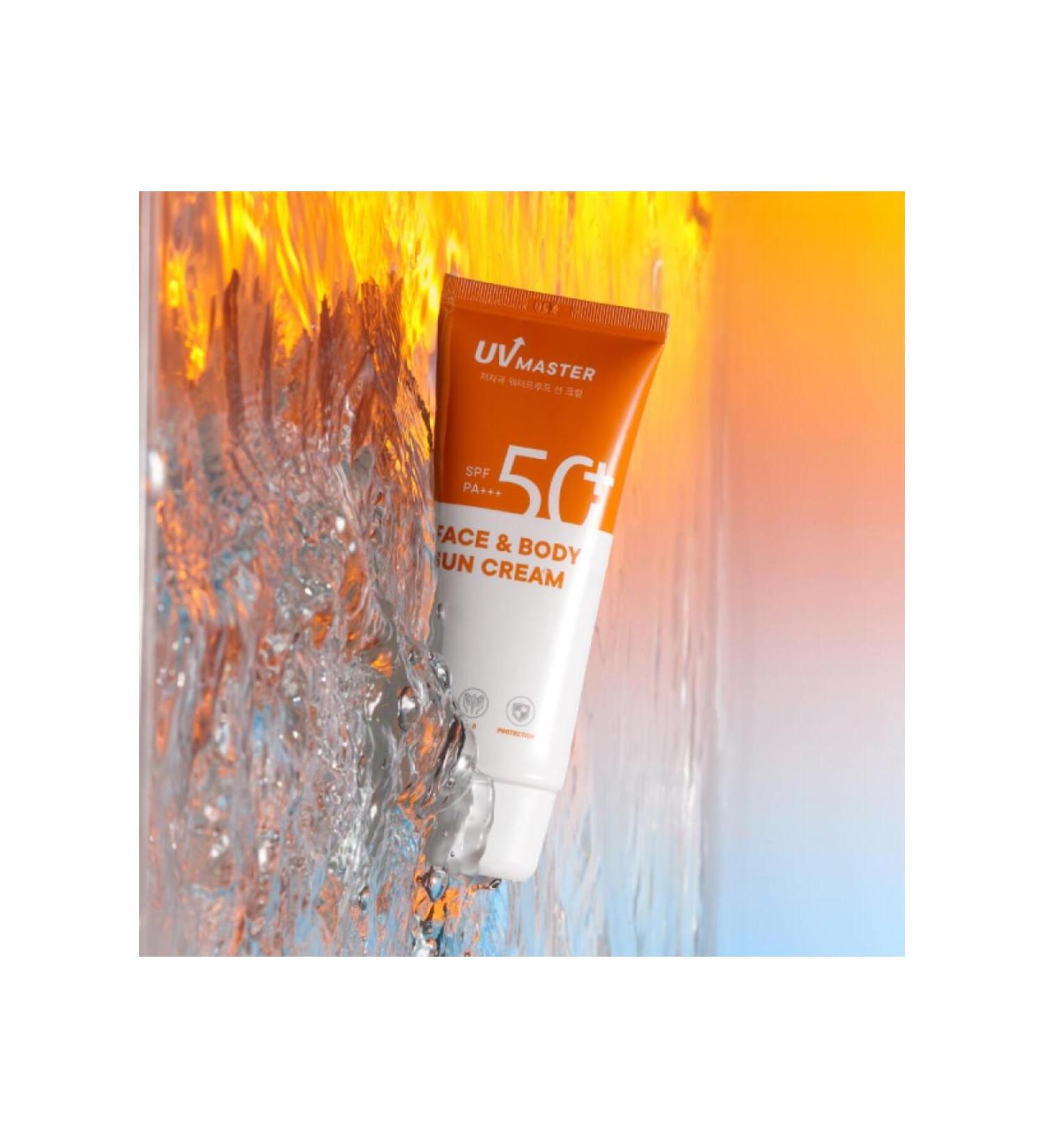 TONYMOLY Sun Cream Uv Master Face and Body Waterproof Spf 50+ Pa+++ 50 Ml
