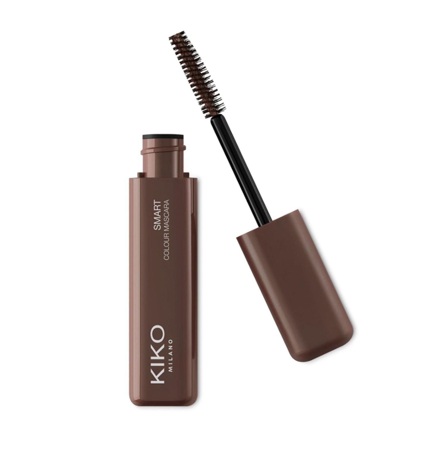 KIKO PANORAMIC CURL & LIFT EFFECT MASCARA - SMART COLOR MASCARA 04 WARM BROWN DEMBA6199