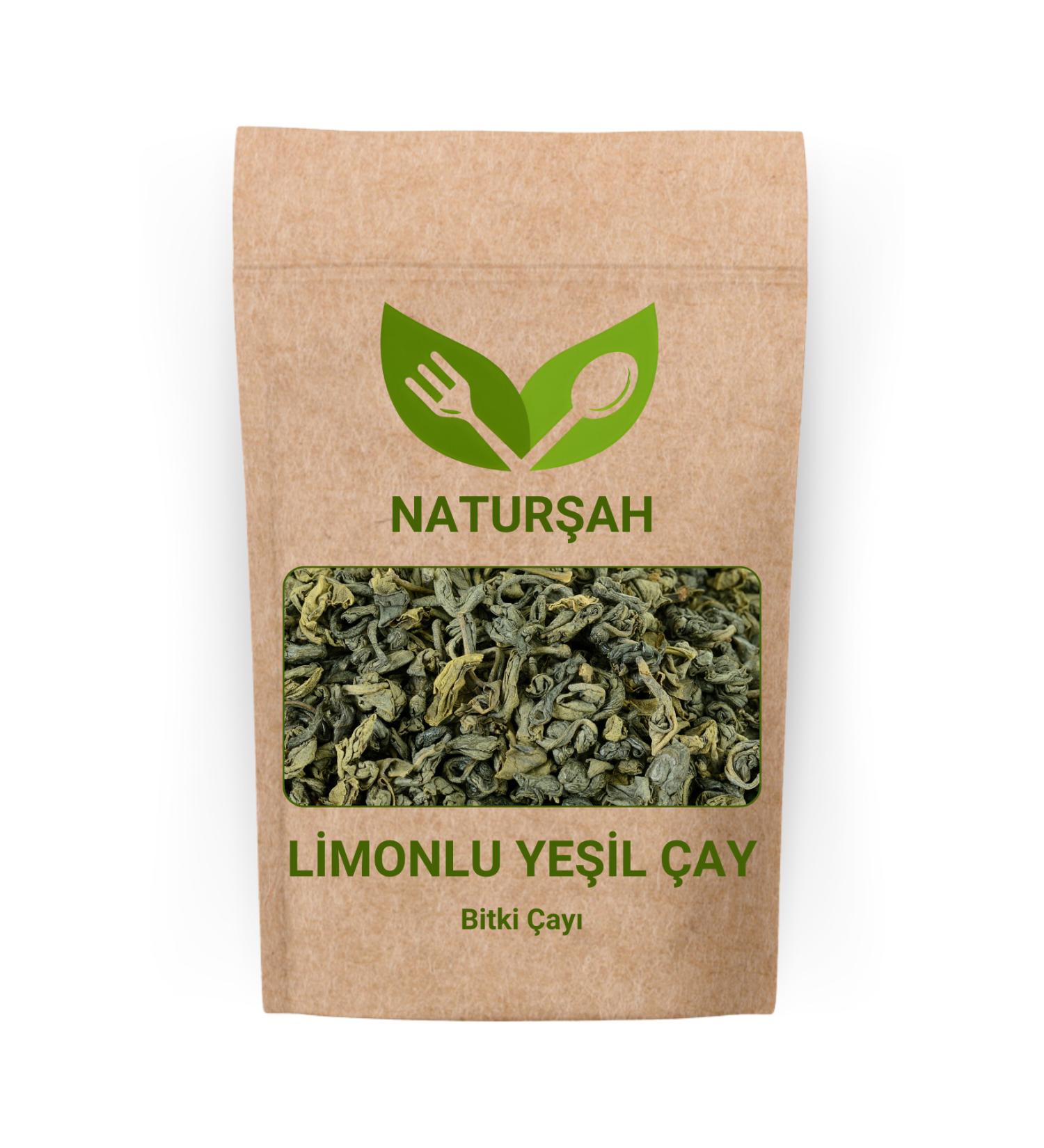 Natur ah Green Tea With Lemon 100 Gr