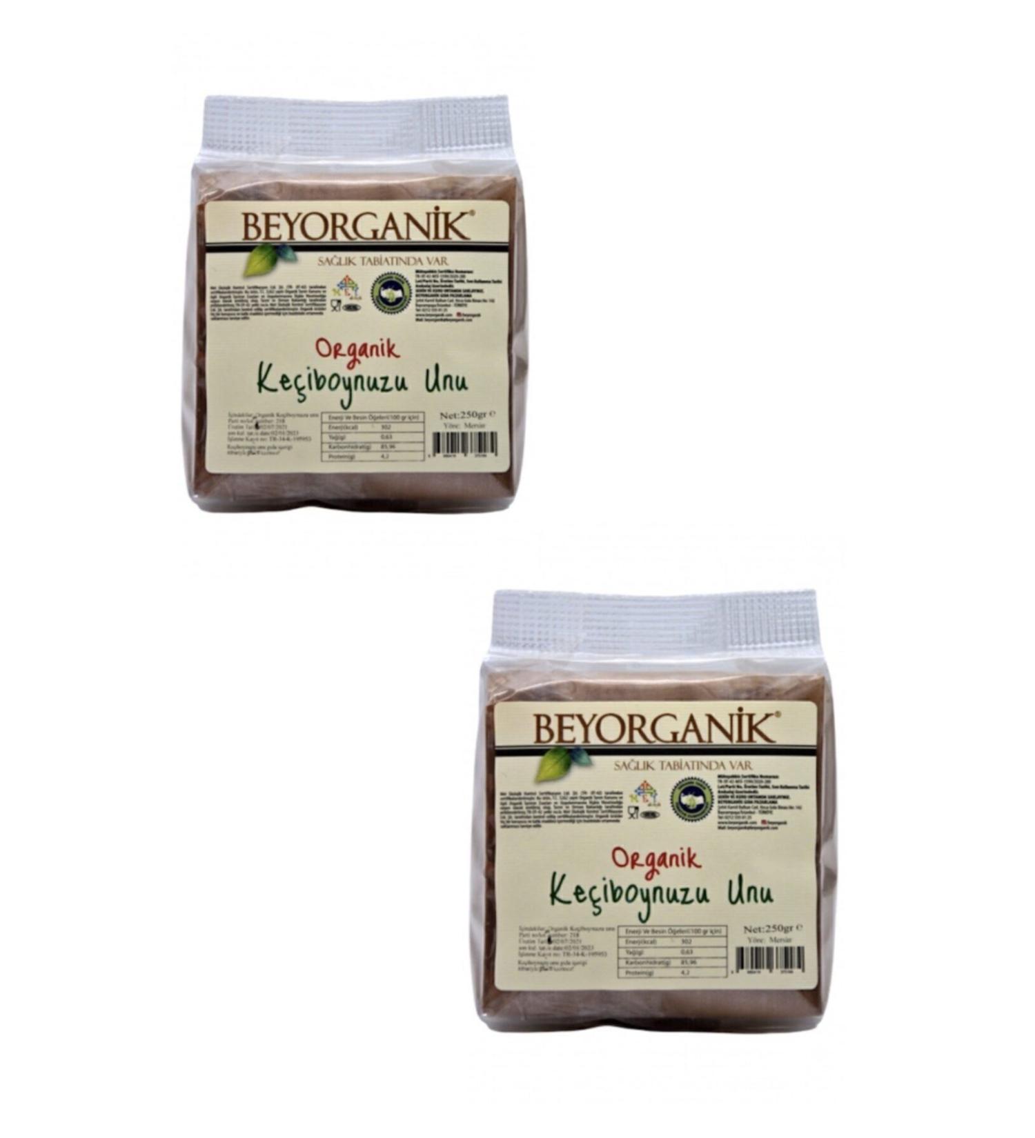 BEYORGANIC Organic Carob Flour 2-pack