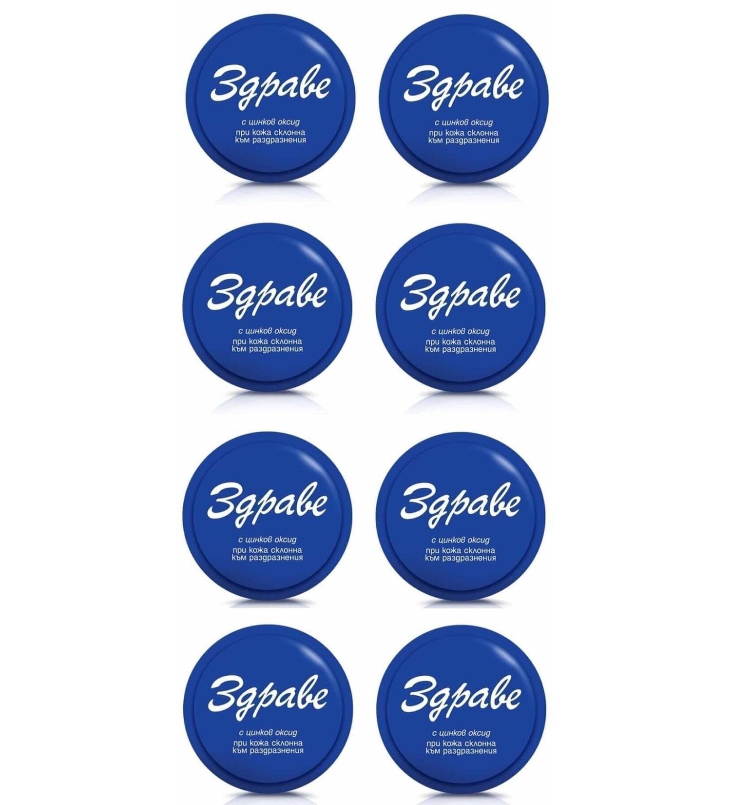 ZDRAVE Acne Cream Bulgarian Cream 30 Gr. 8 Pack Economical Campaign