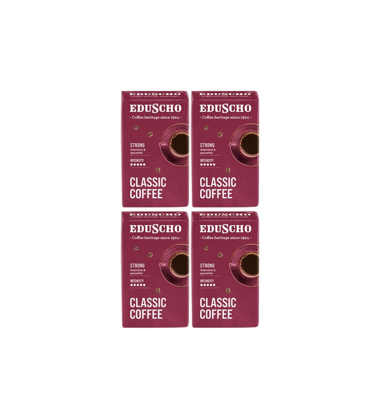 Eduscho 4-pack Eduscho Classic Strong 250gr