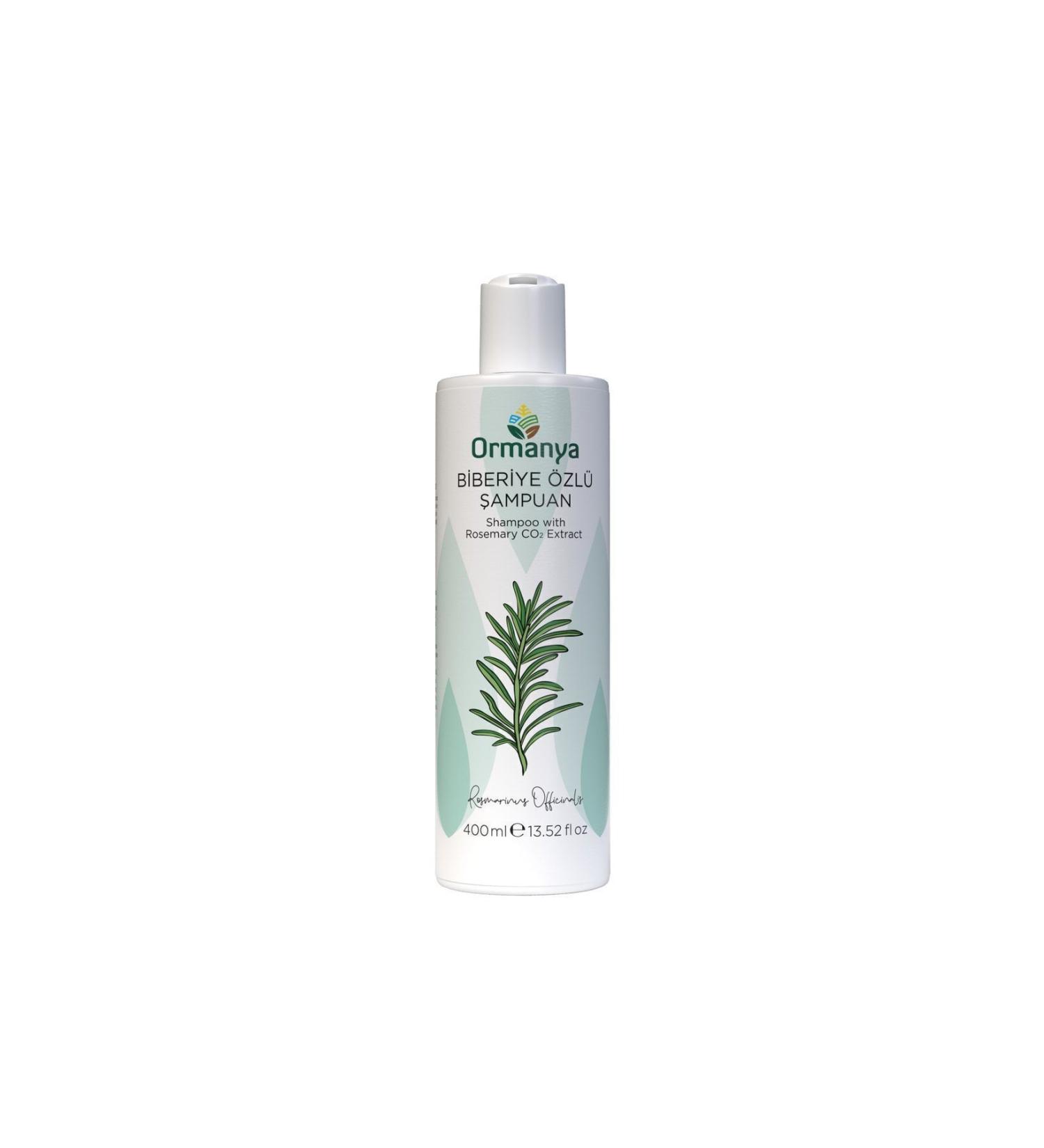 ORMANYA Rosemary Essence Shampoo 400 ml (DOES NOT CONTAIN SLS-SLES-SULFATE-ALCOHOL-PARABEN.)