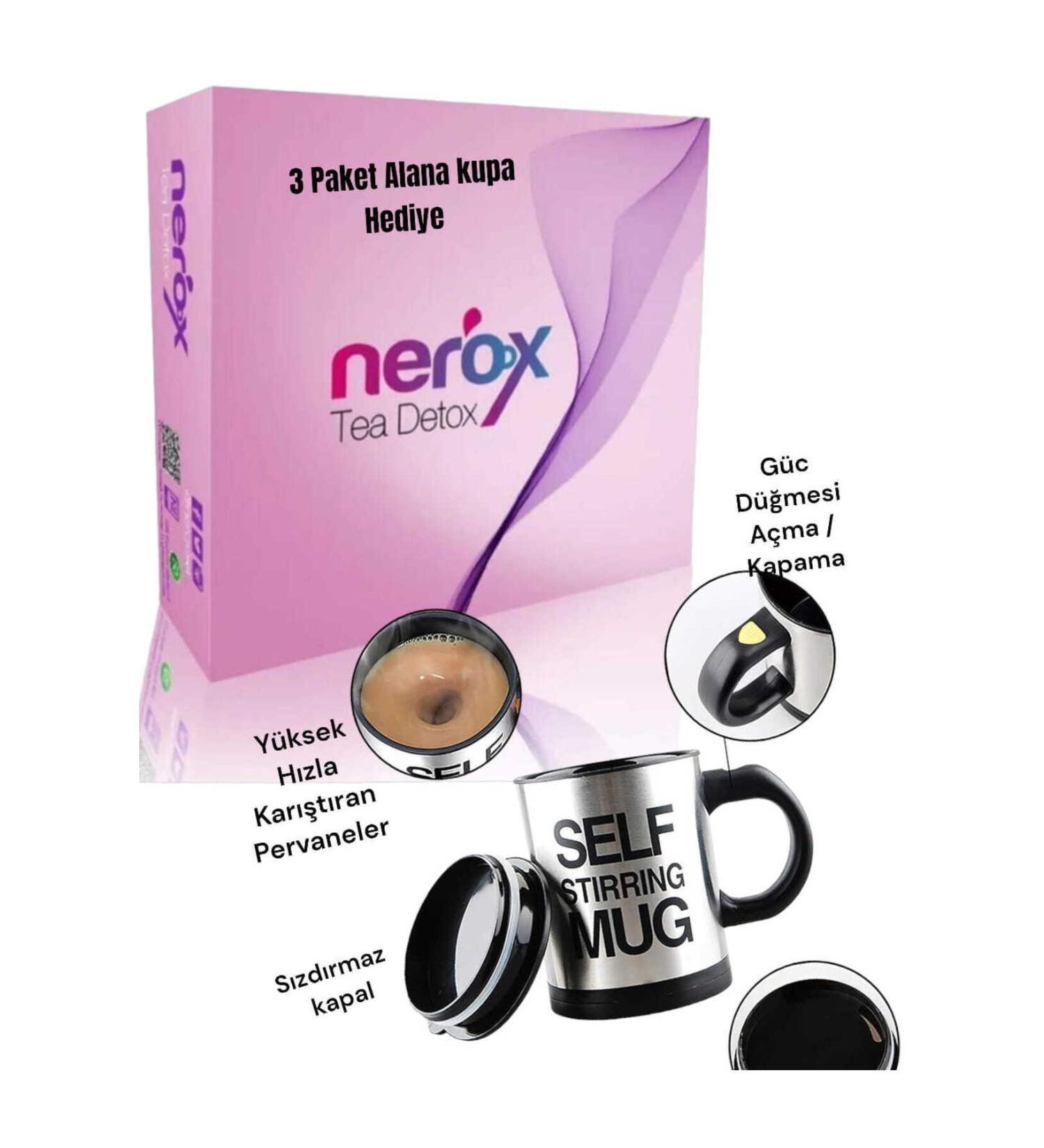 Nerox Tea 60 Lemon Detox Package 1 Month 60 - Buy Online on GoSupps.com