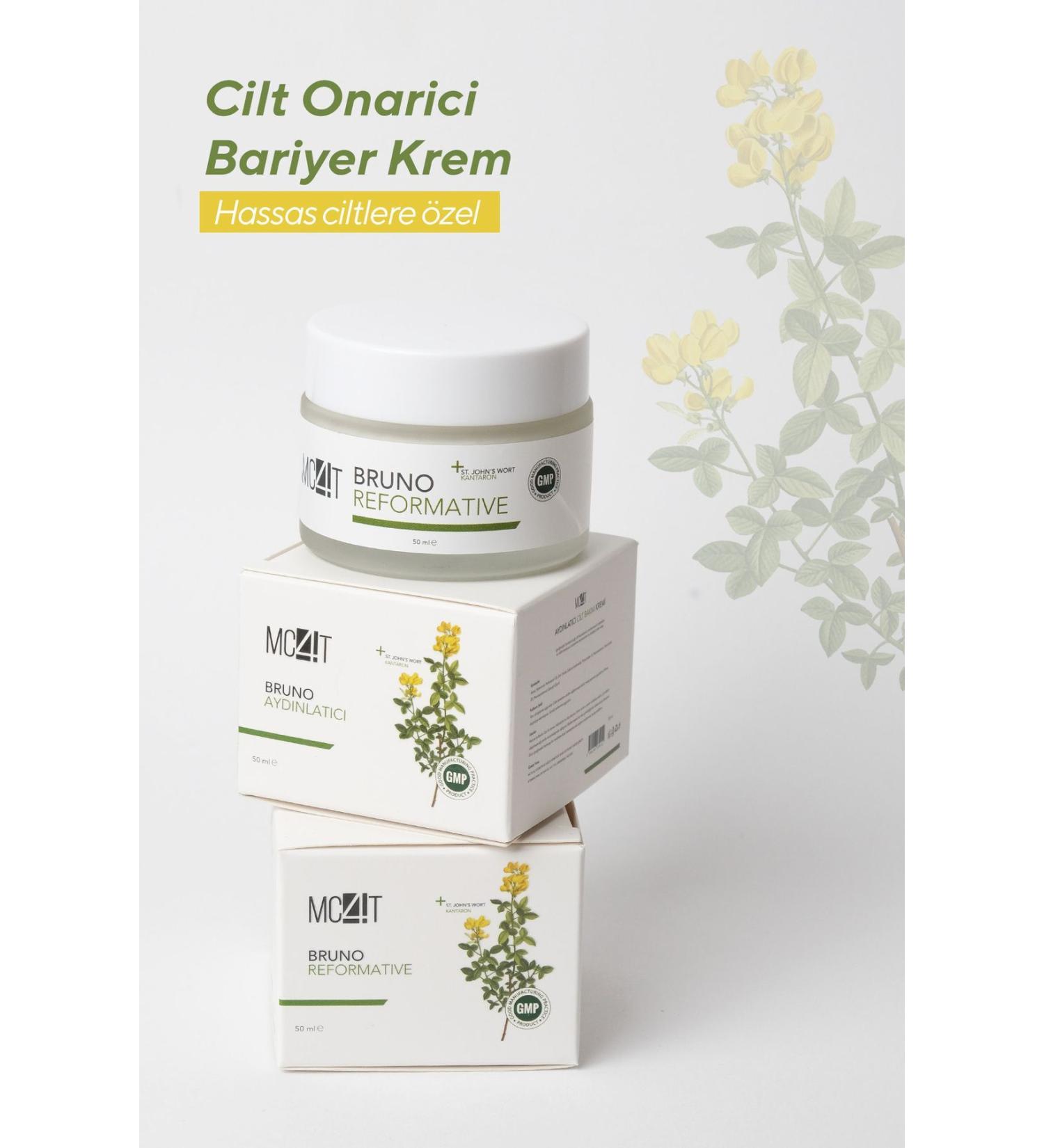 MC4T Lucemio MC4T Bruno Skin Repair Barrier Cream - Buy Online on GoSupps.com