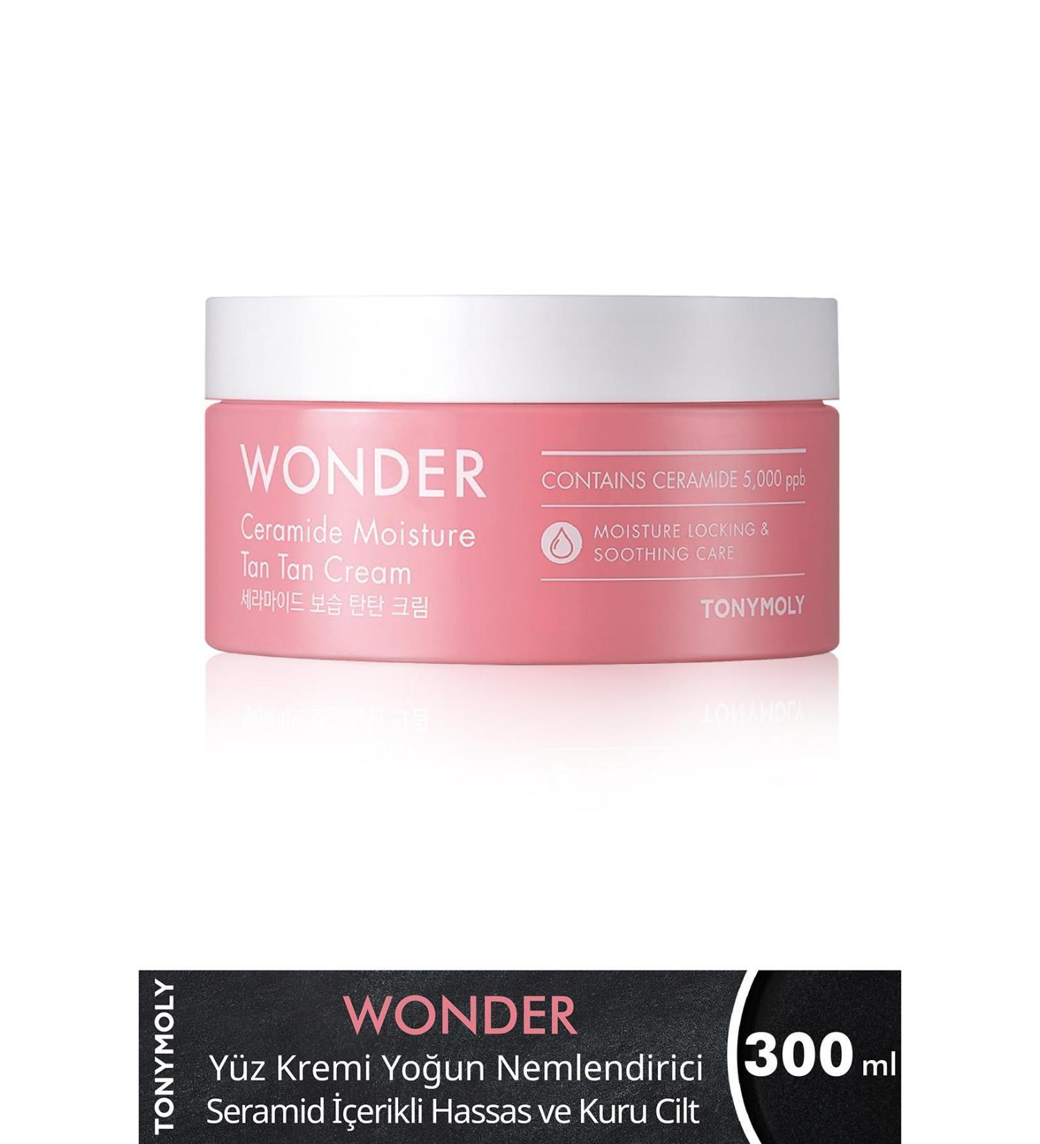 TONYMOLY Face and Body Cream Wonder Water Based Ceramide Skin Care 300ml