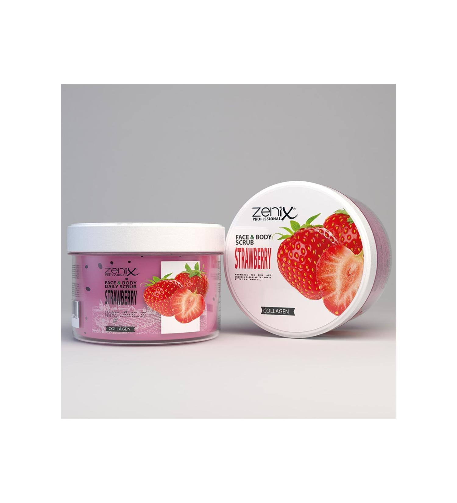 Zenix facial skin care daily strawberry peeling 275 ml - Buy Online on GoSupps.com