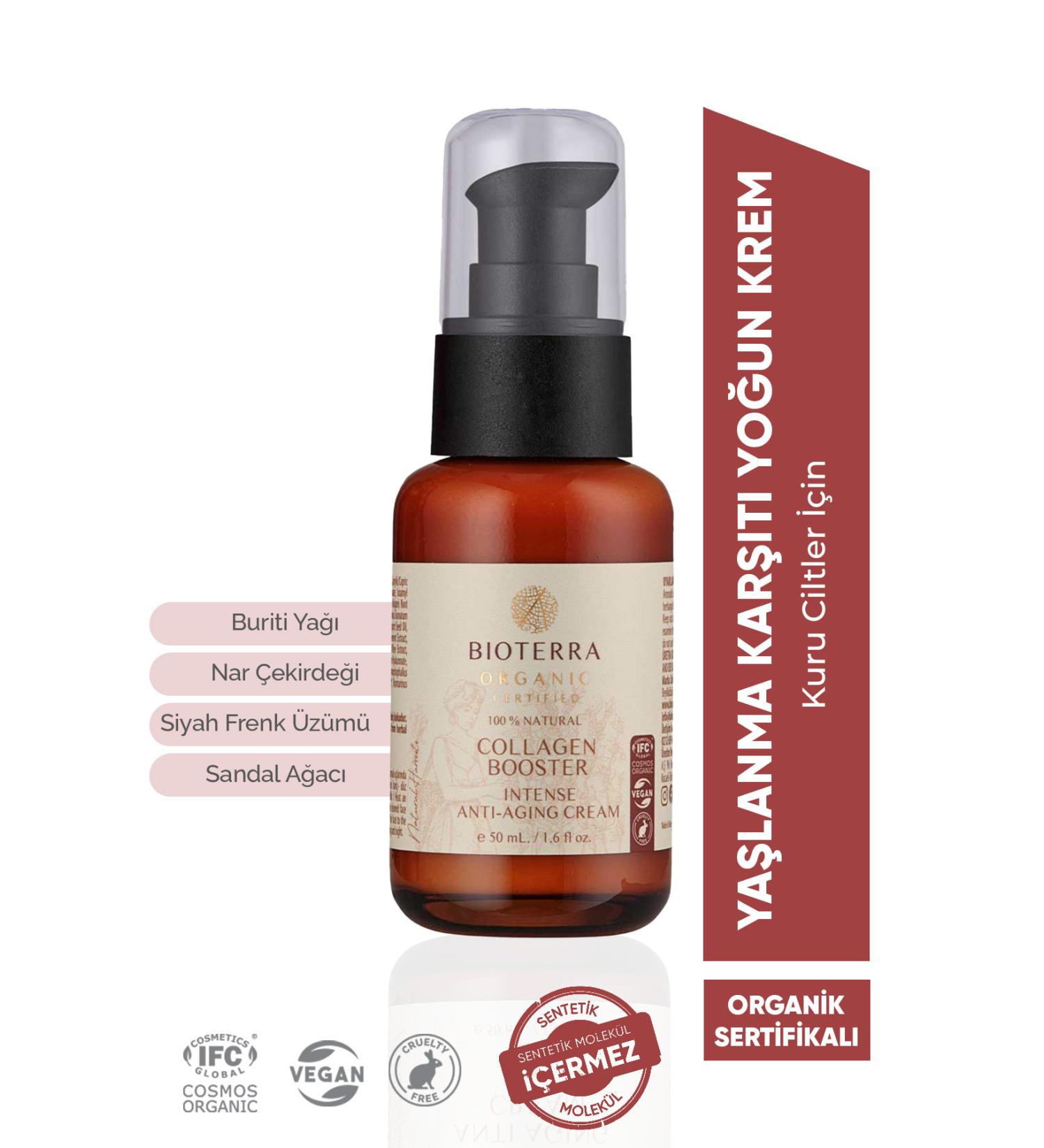 Bioterra Organic Anti Aging Intense Cream 50 ml Anti Aging Intense Cream