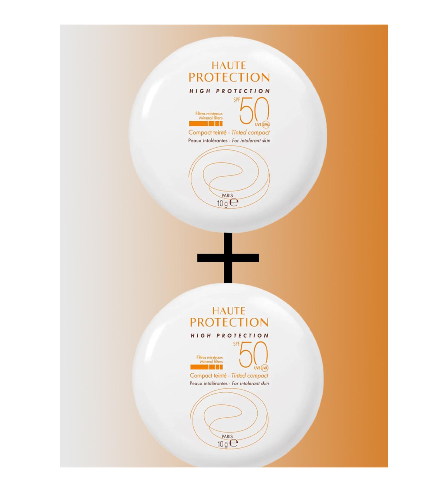 Avene Spf 50 Compact Teinte Sable Beige 10 g - Light Sunscreen Foundation X2