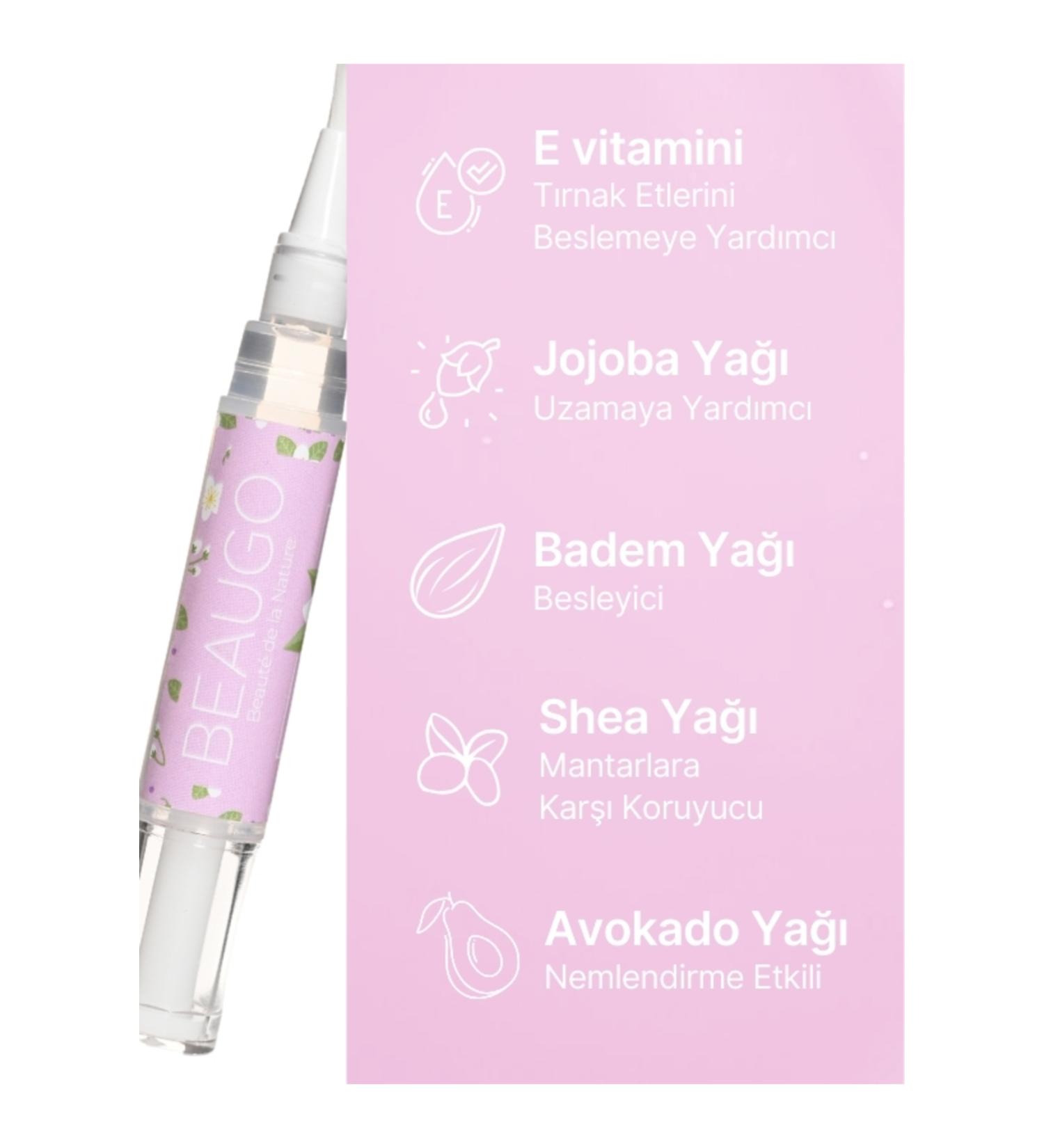 BEAUGO Jasmine Scented Cuticle Care Oil - Buy Online on GoSupps.com