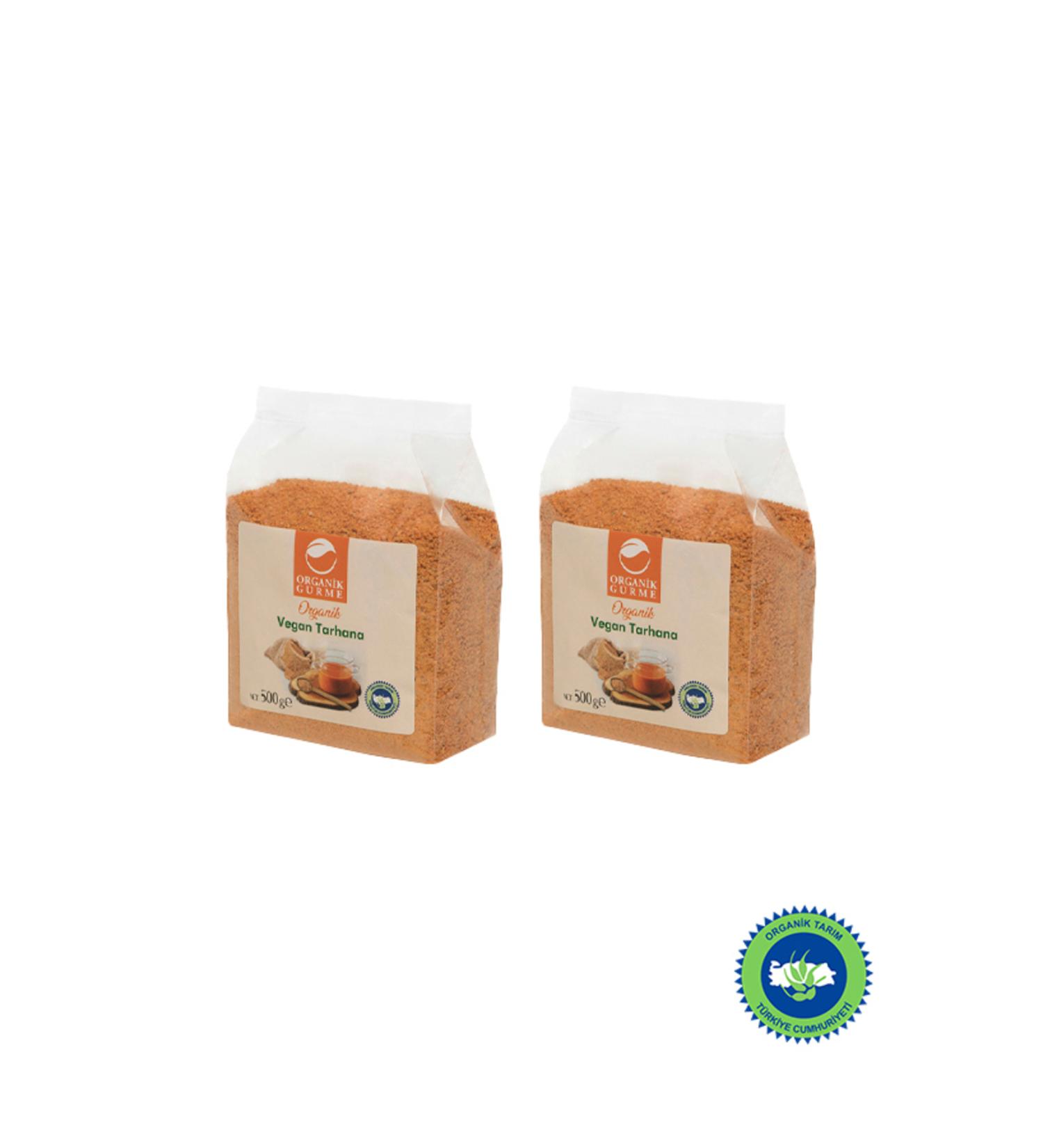 Organic Gourmet 2-Piece Organic Vegan Tarhana 500 gr
