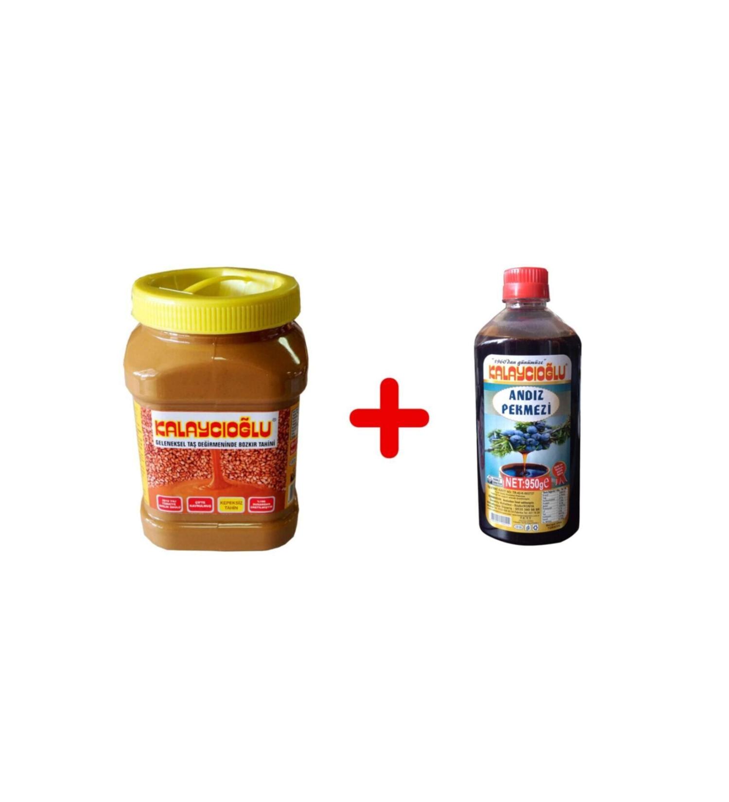 Bozk r m Kalayc o lu Bran-Free Tahini Plastic Box 935gr - And z Molasses 950gr