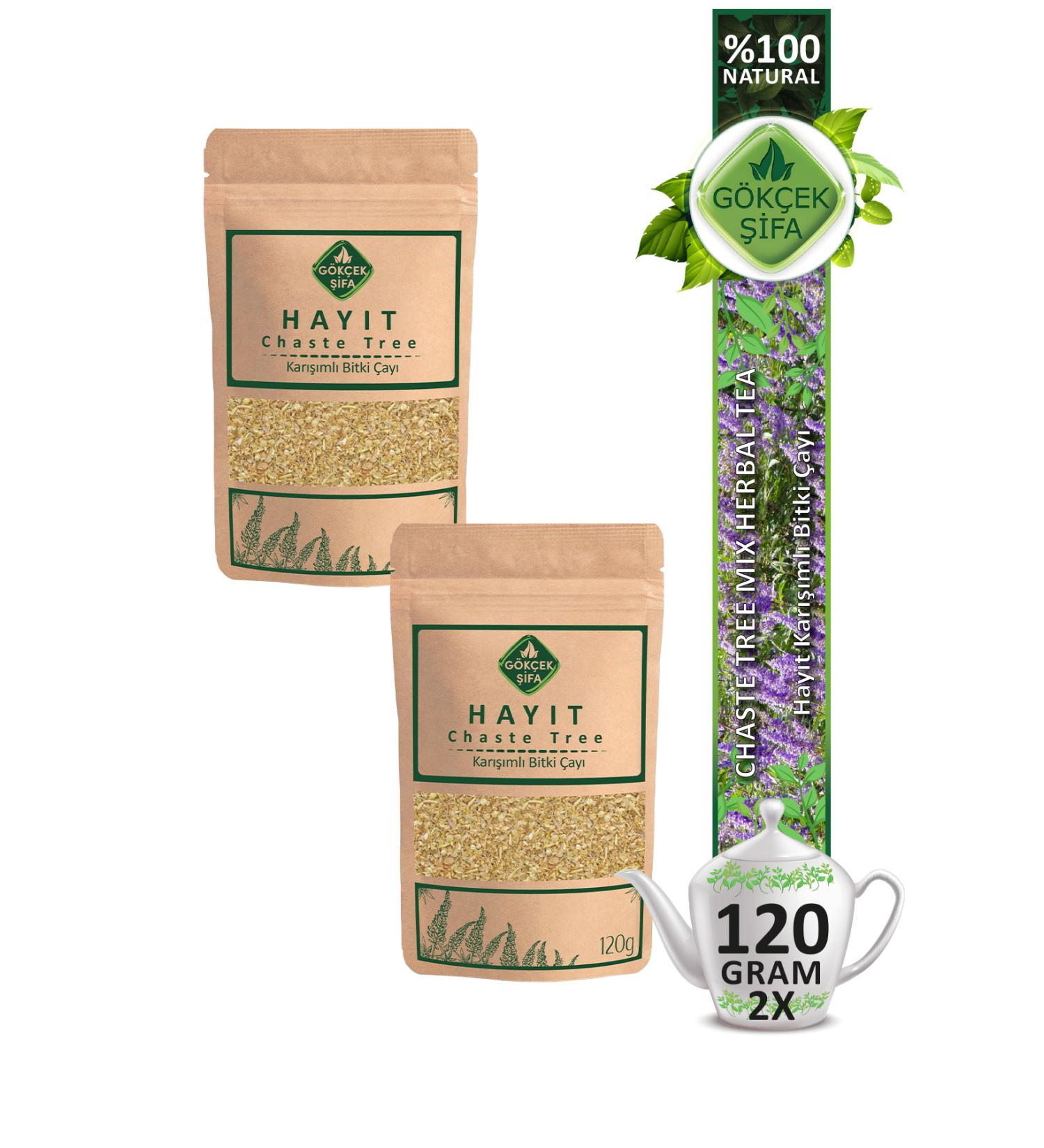 Gokcek Healing Chaste Tree Mix Herbal Tea X 2 - Buy Online on GoSupps.com