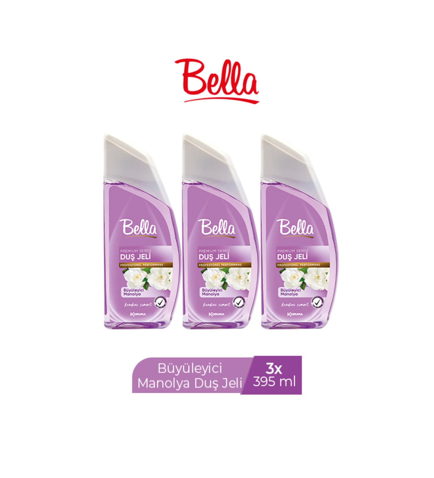 Bella SHOWER GEL MAGICAL MAGNOLIA 395 ML X 3 PIECES
