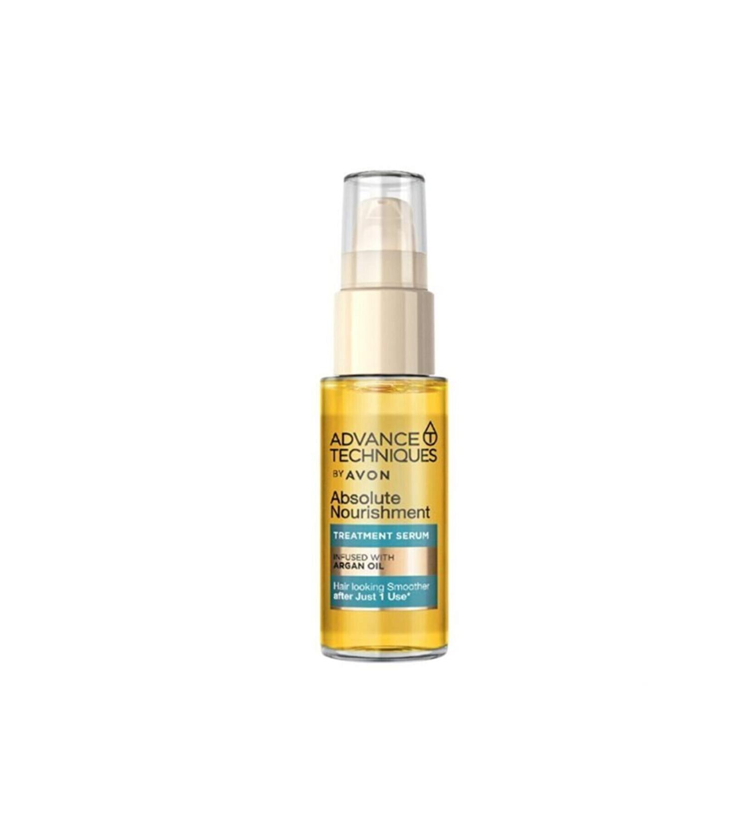 Avon Advance Techniques Nourishing Hair Serum with Moroccan Argan Oil 30ml