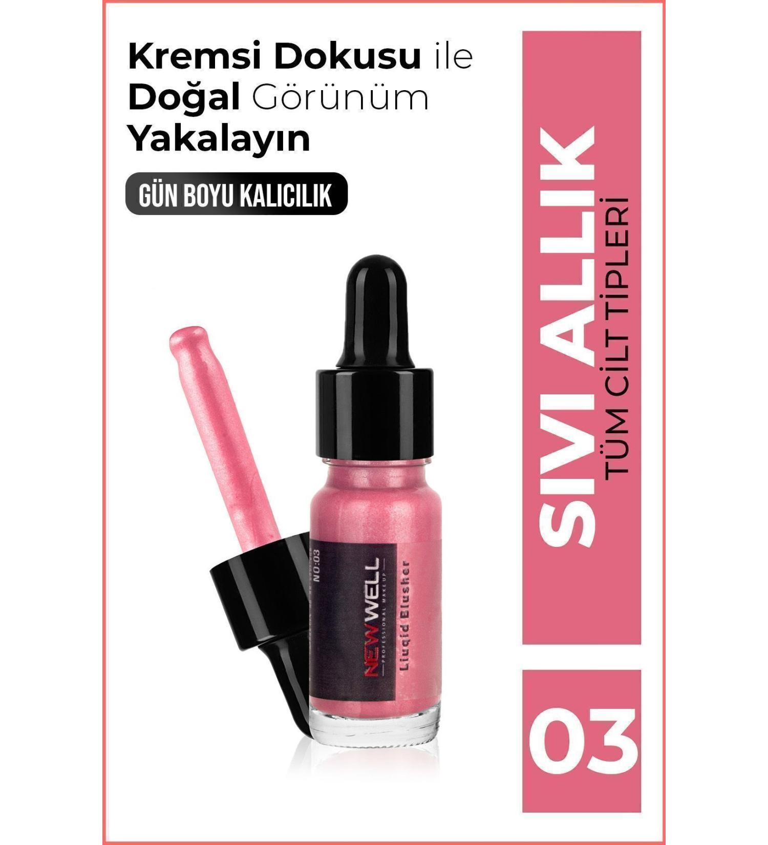 New Well Liquid Blush (pearlescent) No03 - Buy Online on GoSupps.com