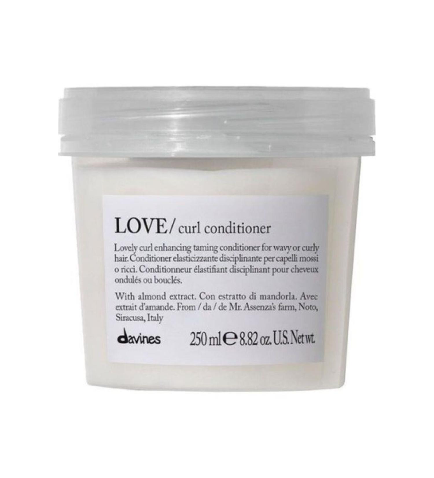 Davines Love Curl Curl Defining Conditioner for Curly/Wavy Hair(75606)8.77 oz.US.ECBeauty!Q3