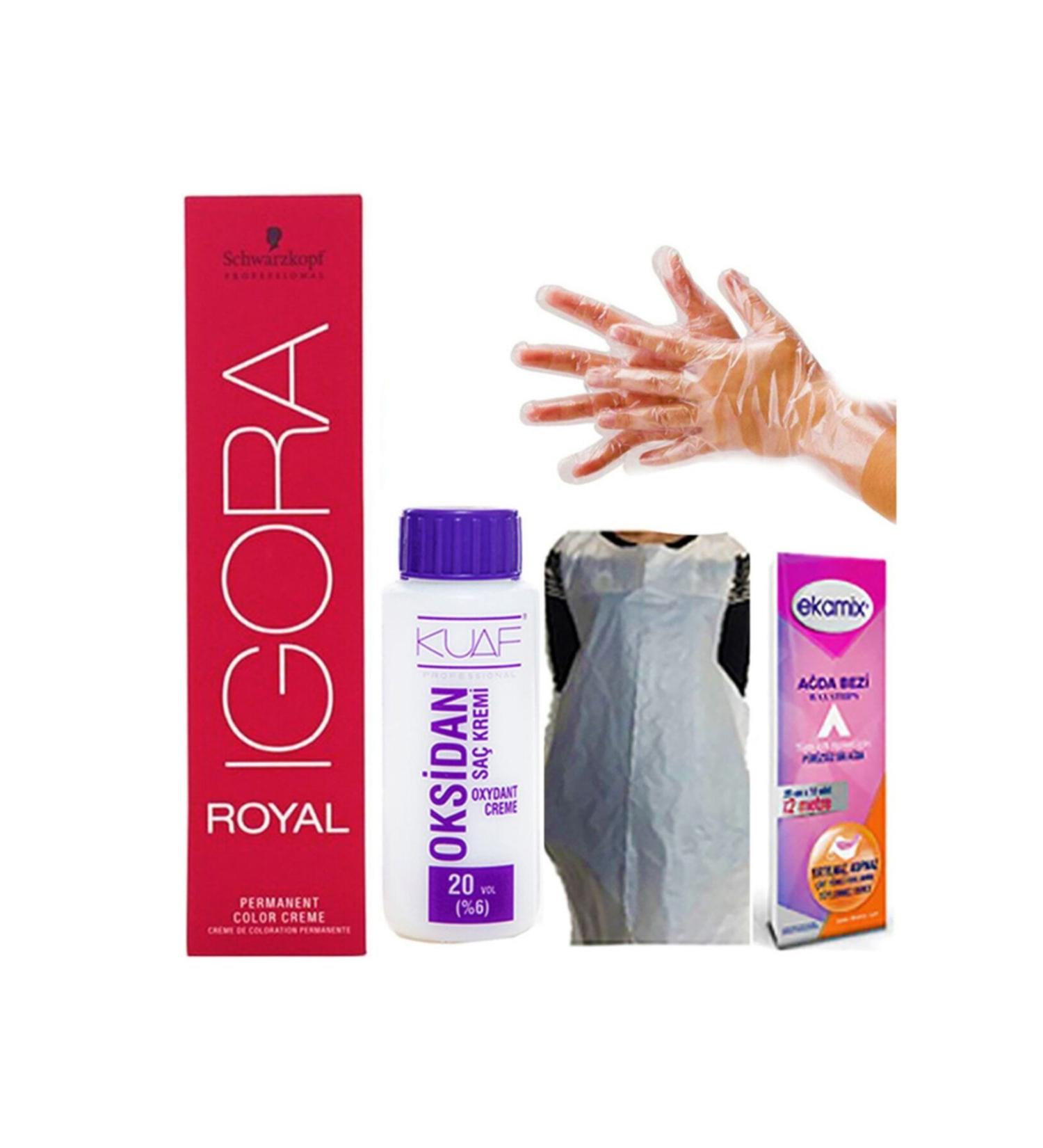 Igora Royal 7-00 Blonde Extra Natural Dye + Oxidant 20vol - Buy Online on GoSupps.com