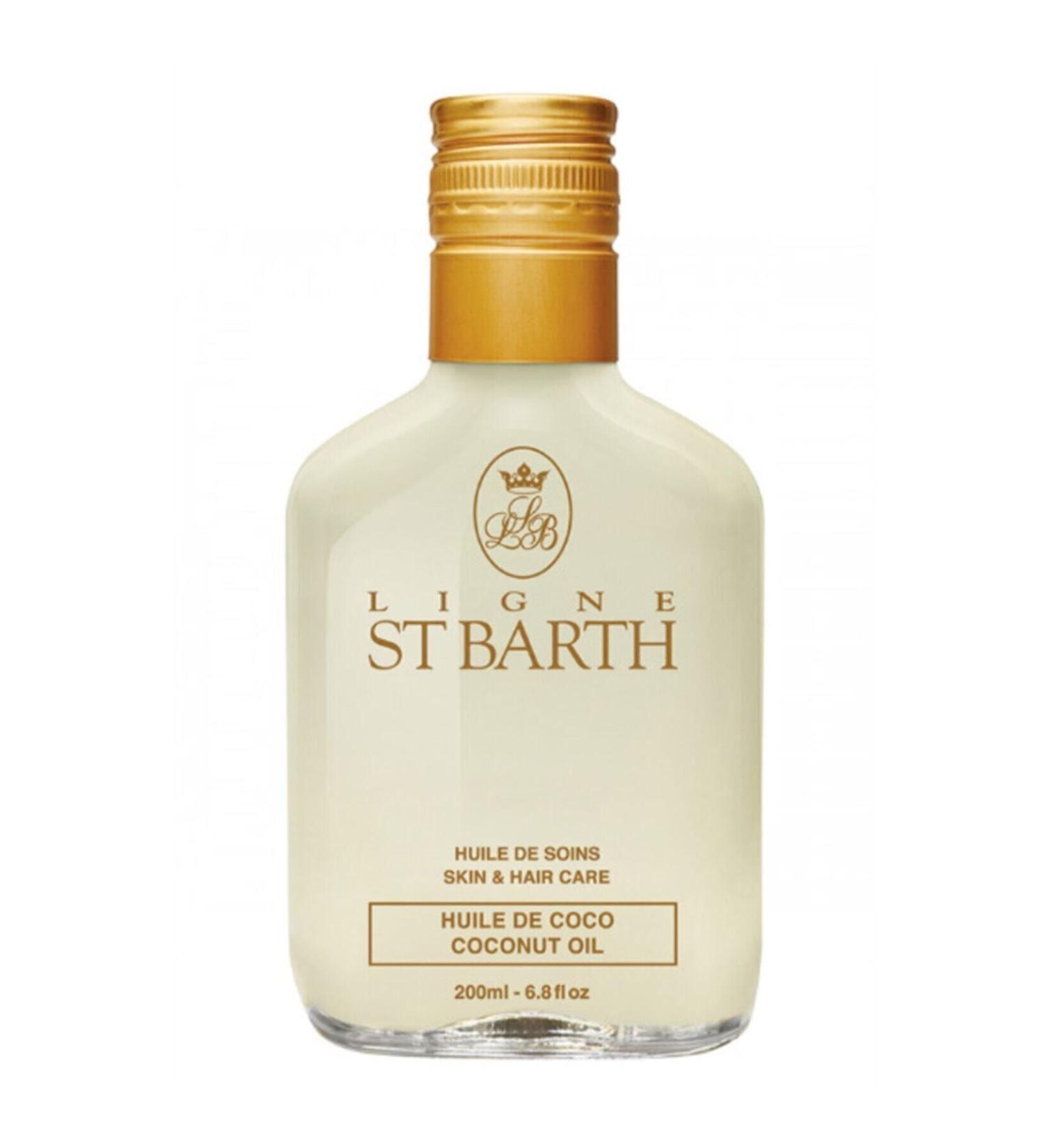 St.Barth Ligne St. Barth Coconut Oil - Cold Pressed Pure Coconut Body Hair and Tanning Oil 200 Ml