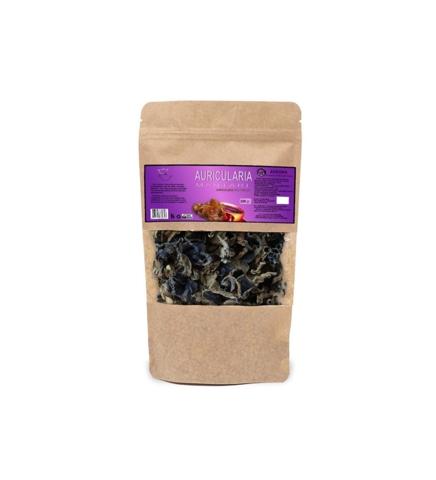 Agroma Auricularia Mushroom Dry - Natural 100gr