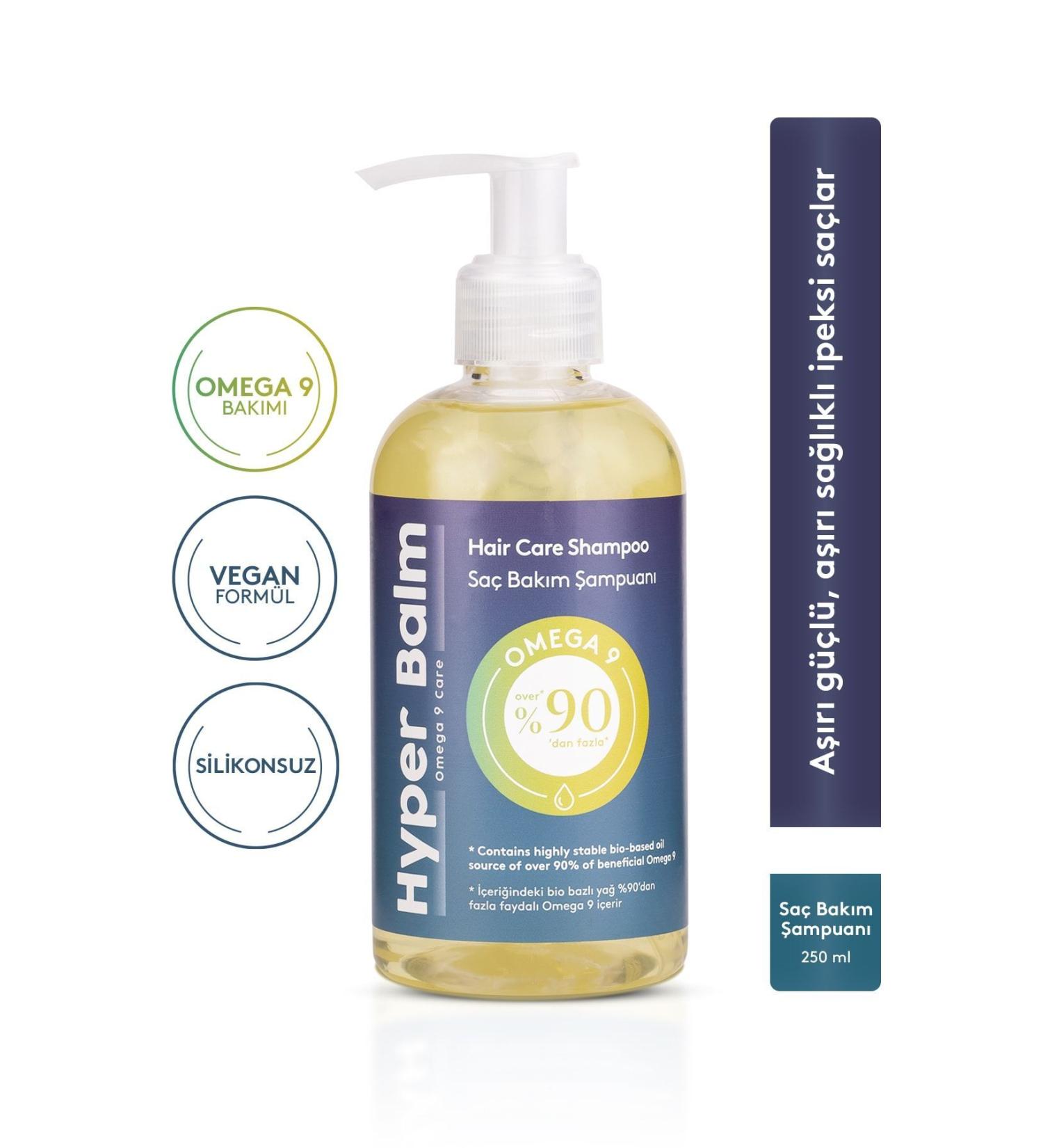 Hyper Balm Hair Care Shampoo - Omega 9 Effect - Buy Online on GoSupps.com