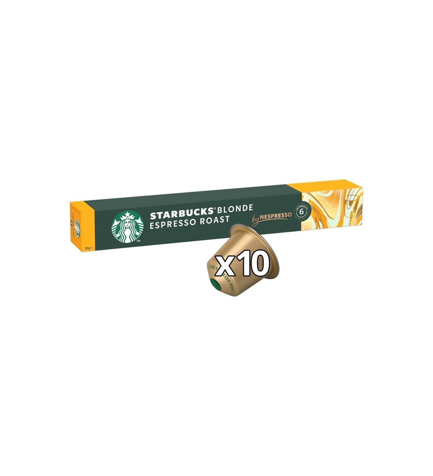 Starbucks Blonde Espresso Soft Drink Capsule Coffee Nespresso Compatible - Buy Online on GoSupps.com