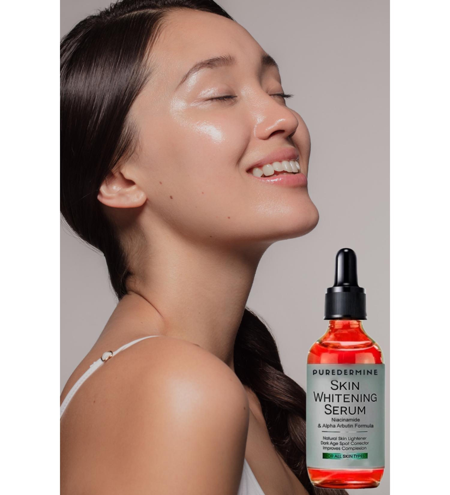 Puredermine Whitening Lighten Dark Spots & Blemishes & Pores & For Skin & Body - Buy Online on GoSupps.com