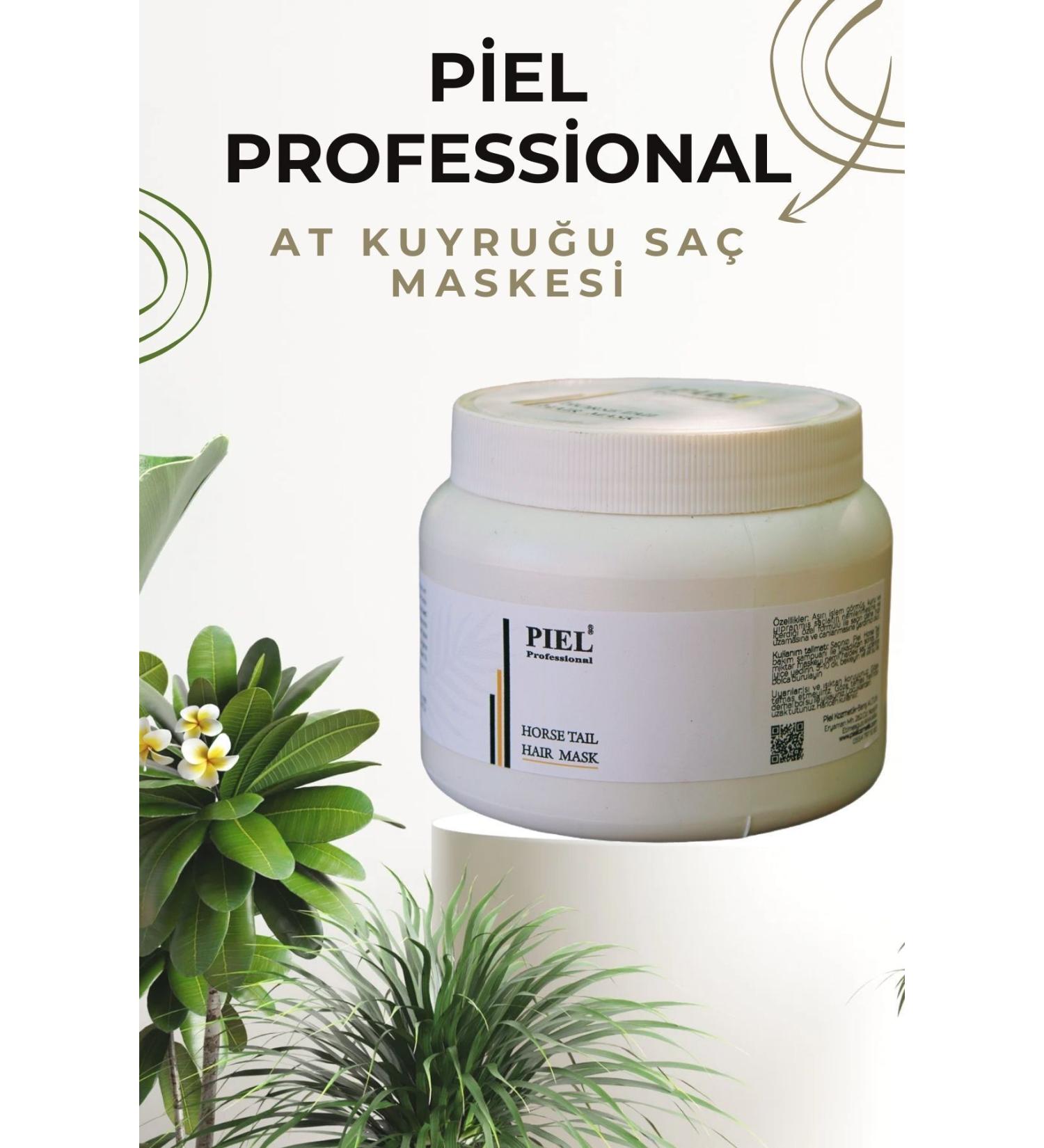 PIEL Special Formula 11 Active Content Horsetail Argan Oil Hair Mask 500 ml (EFFECTIVE AGAINST UV RAYS)