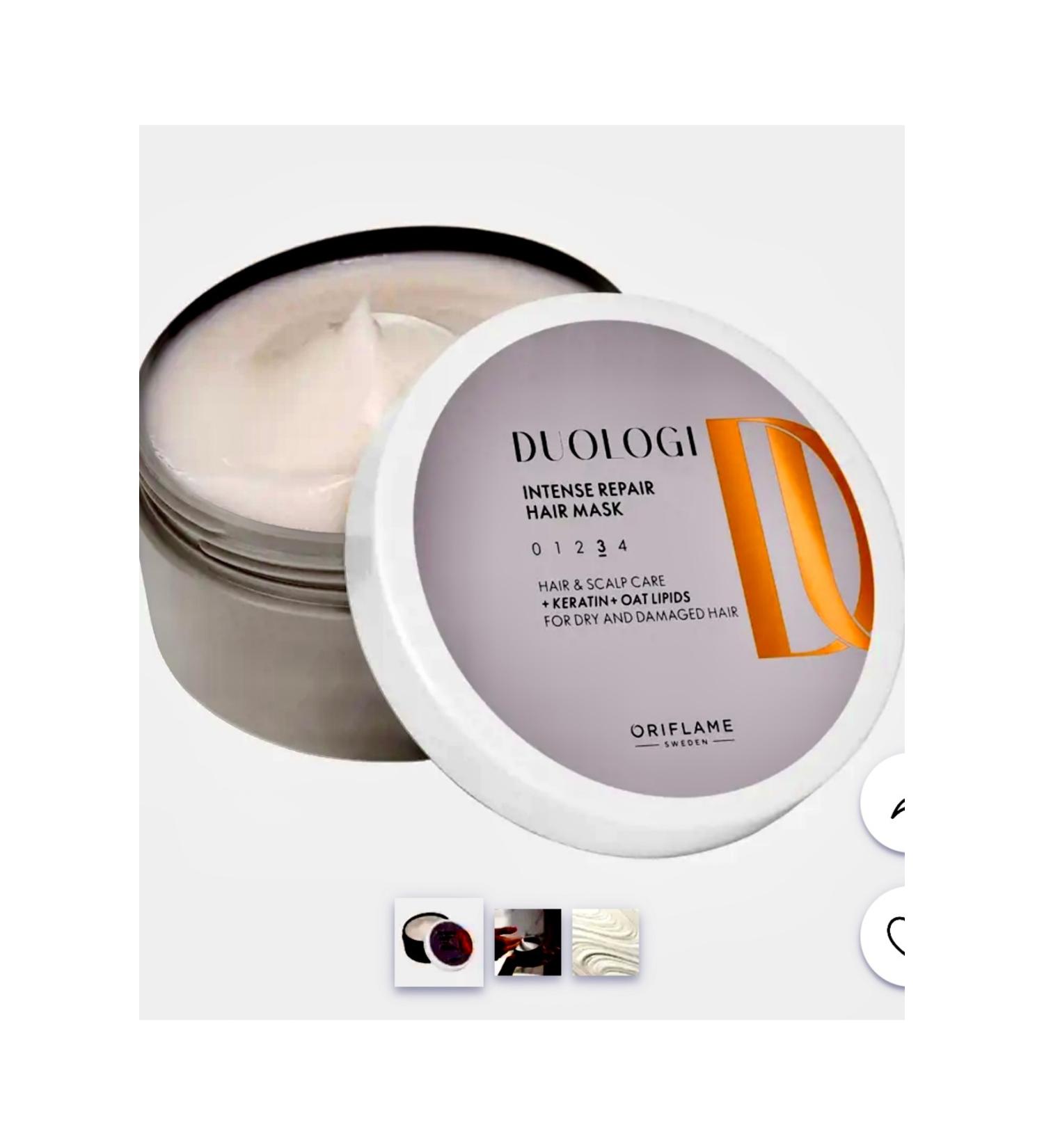 Oriflame DUOLOGI Intensive Repair Hair Mask - Buy Online on GoSupps.com