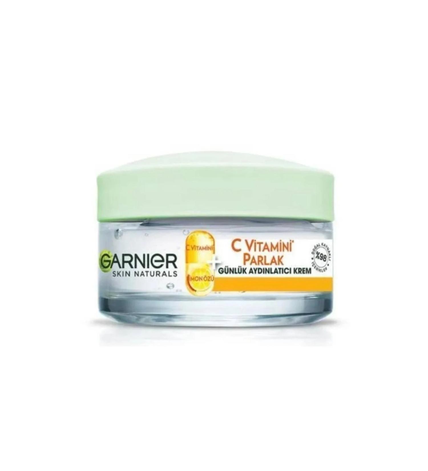 Garnier Vitamin C Bright Daily Brightening Cream 50ML - Buy Online on GoSupps.com